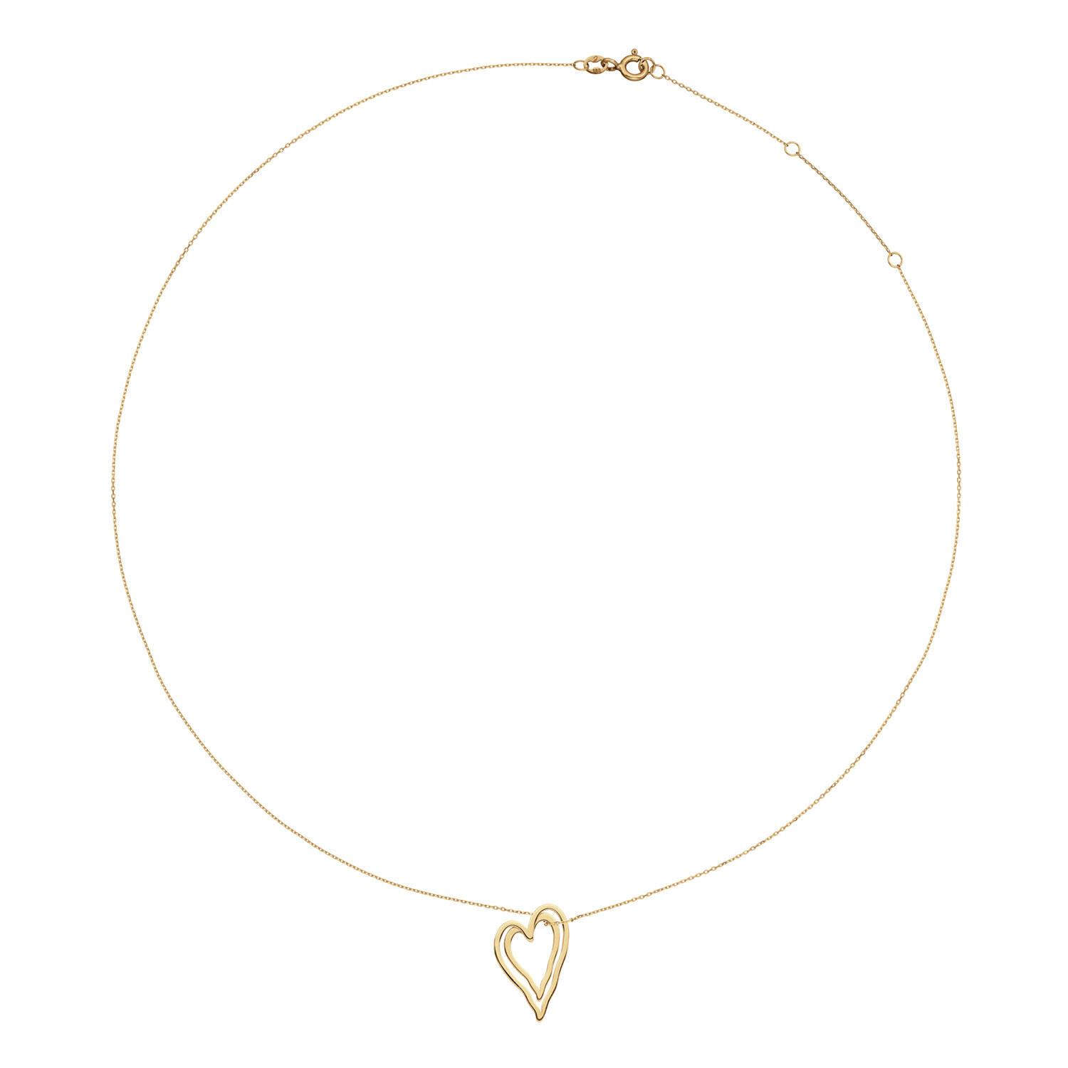 Jackie Cheers To Love Necklace - 40-42,5-45cm - 585