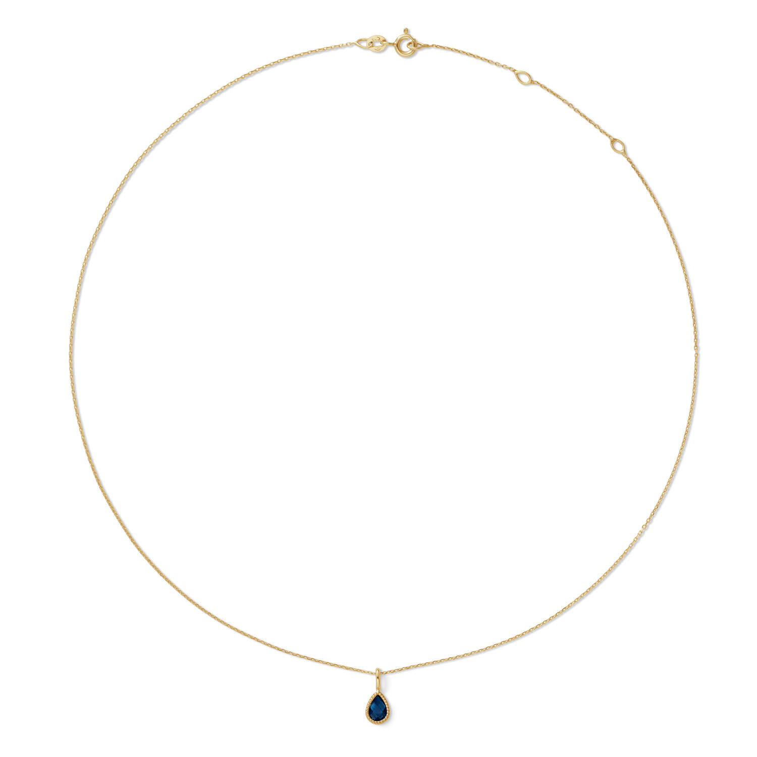 Amstel Pendant London Blue Topaz - 40-42,5-45cm - 585
