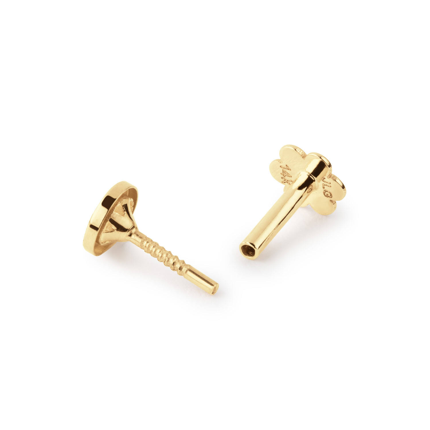 Vintage White Topaz Piercing  - 4mm - 585