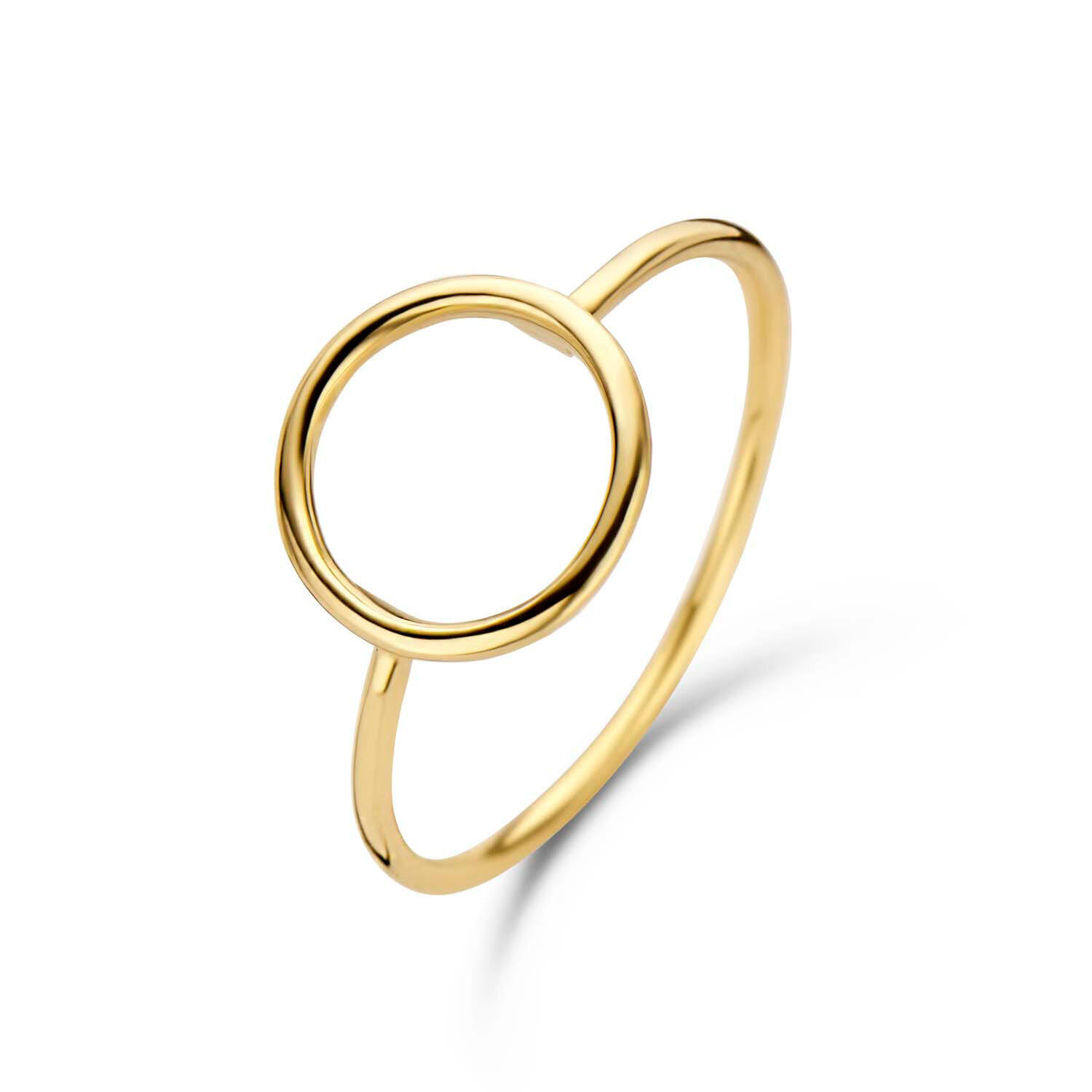 Circle Silhouette Ring - 10.6mm - 585