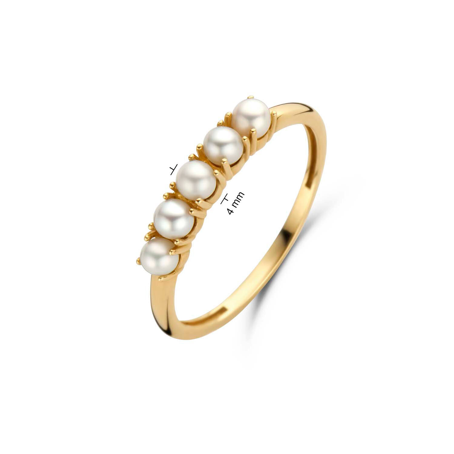 Pearls of Amalfi Ring - 3mm - 585