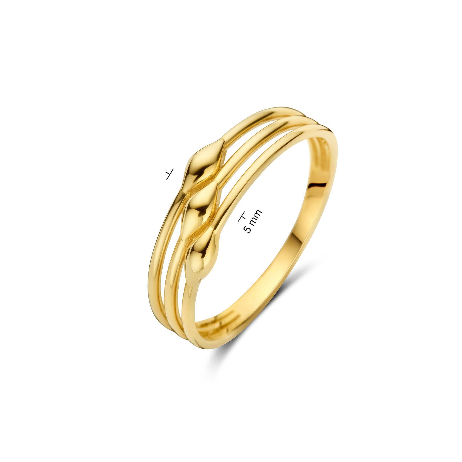 White Lady Ring - 5mm - 585