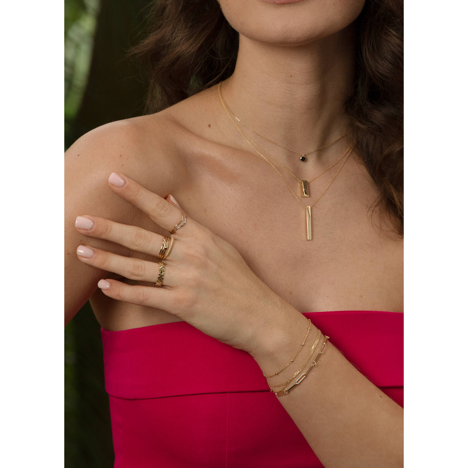 Wavy Ring - 2mm - 585