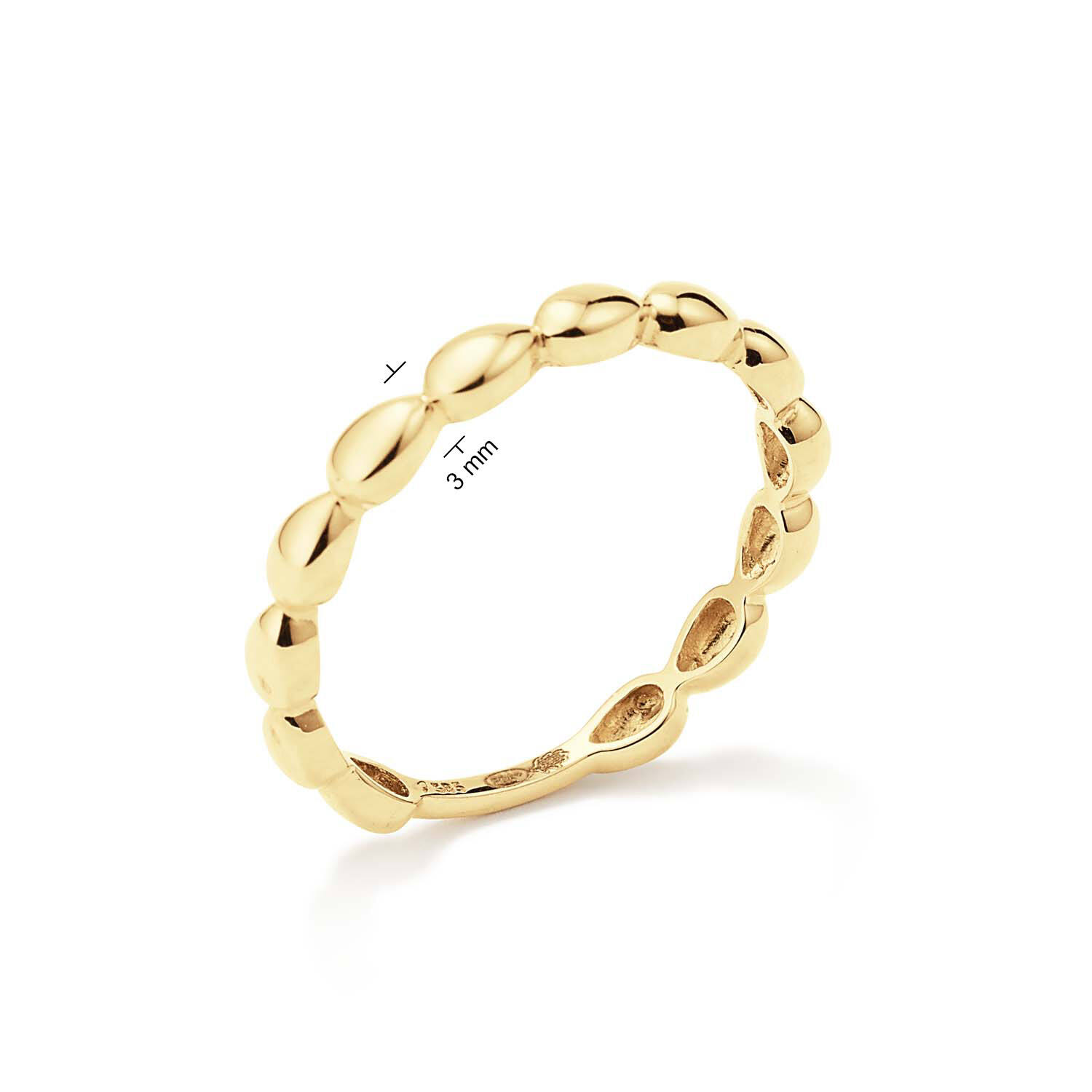 San Marco Ring - 3mm - 585