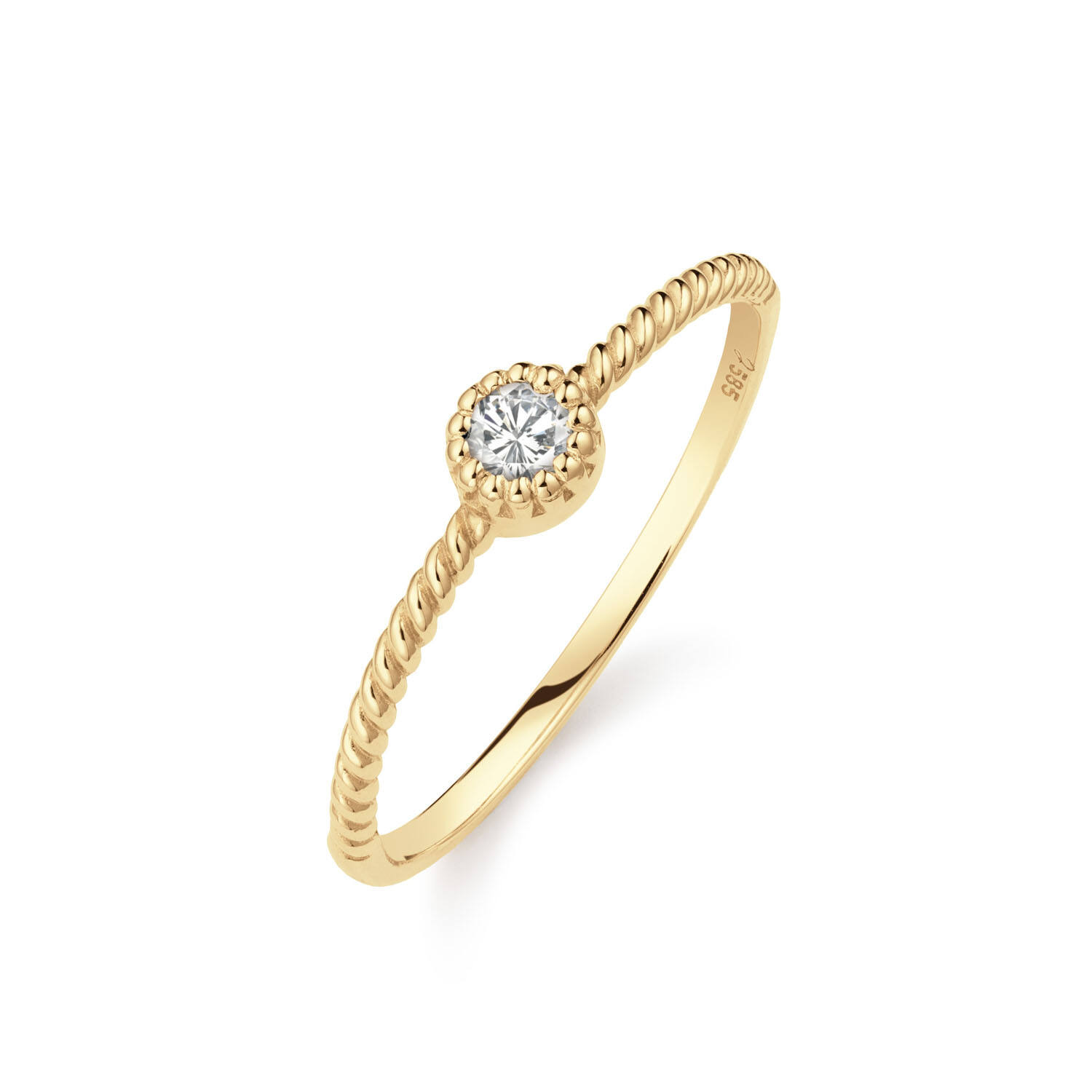Grimaldi White Topaz Ring  - 585