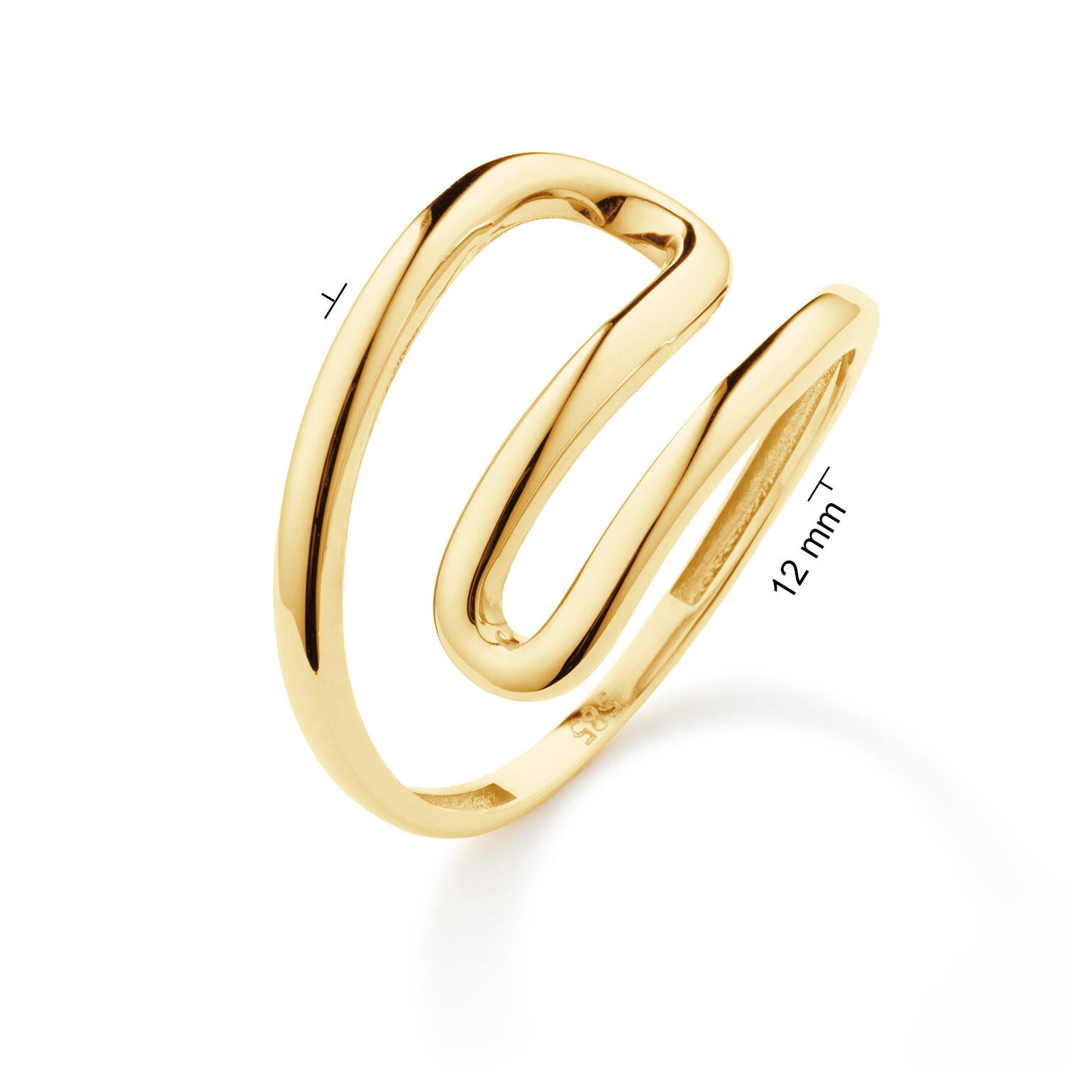 Jackie Canal Ring - 12mm - 585