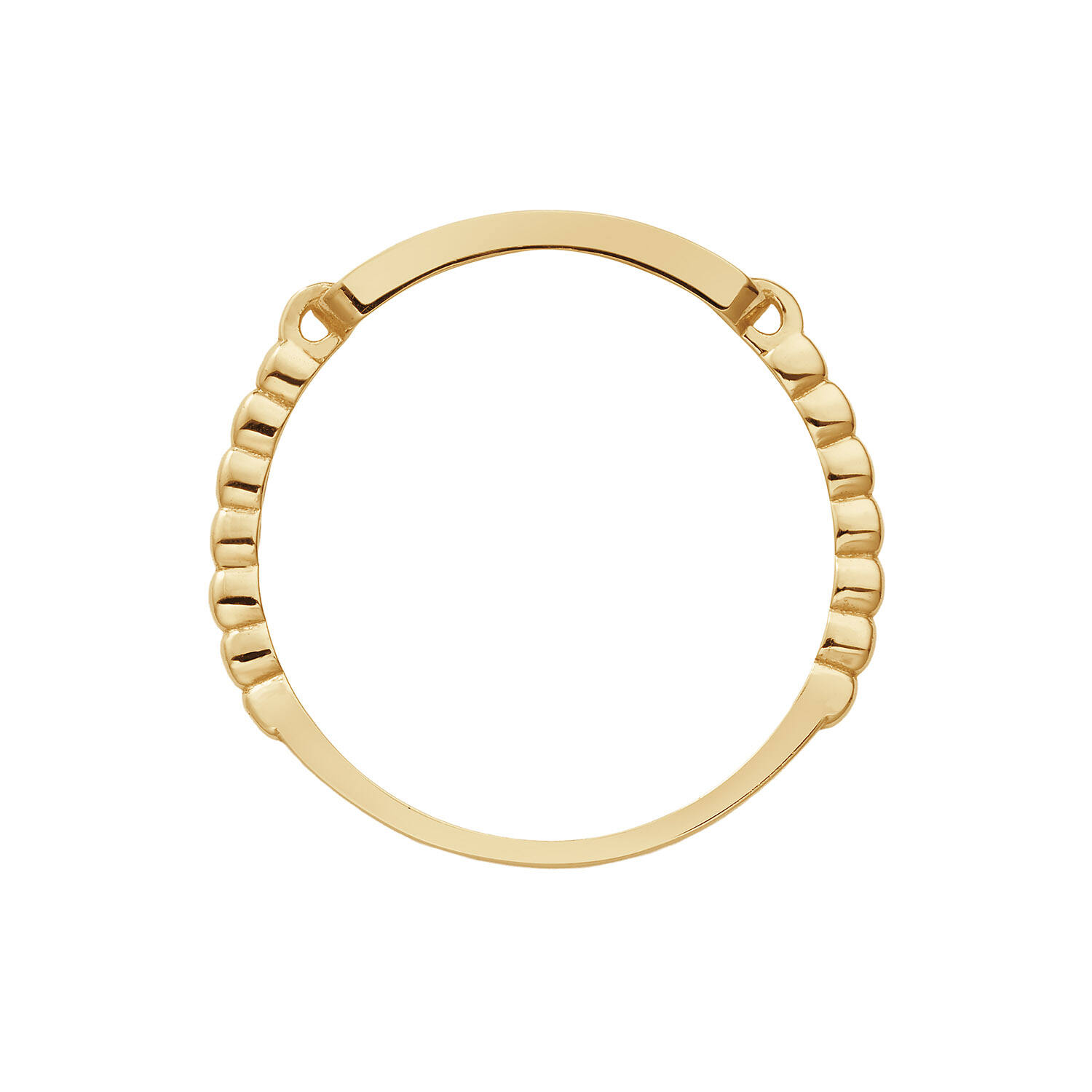 Lioness Engraving Ring - 3mm - 585