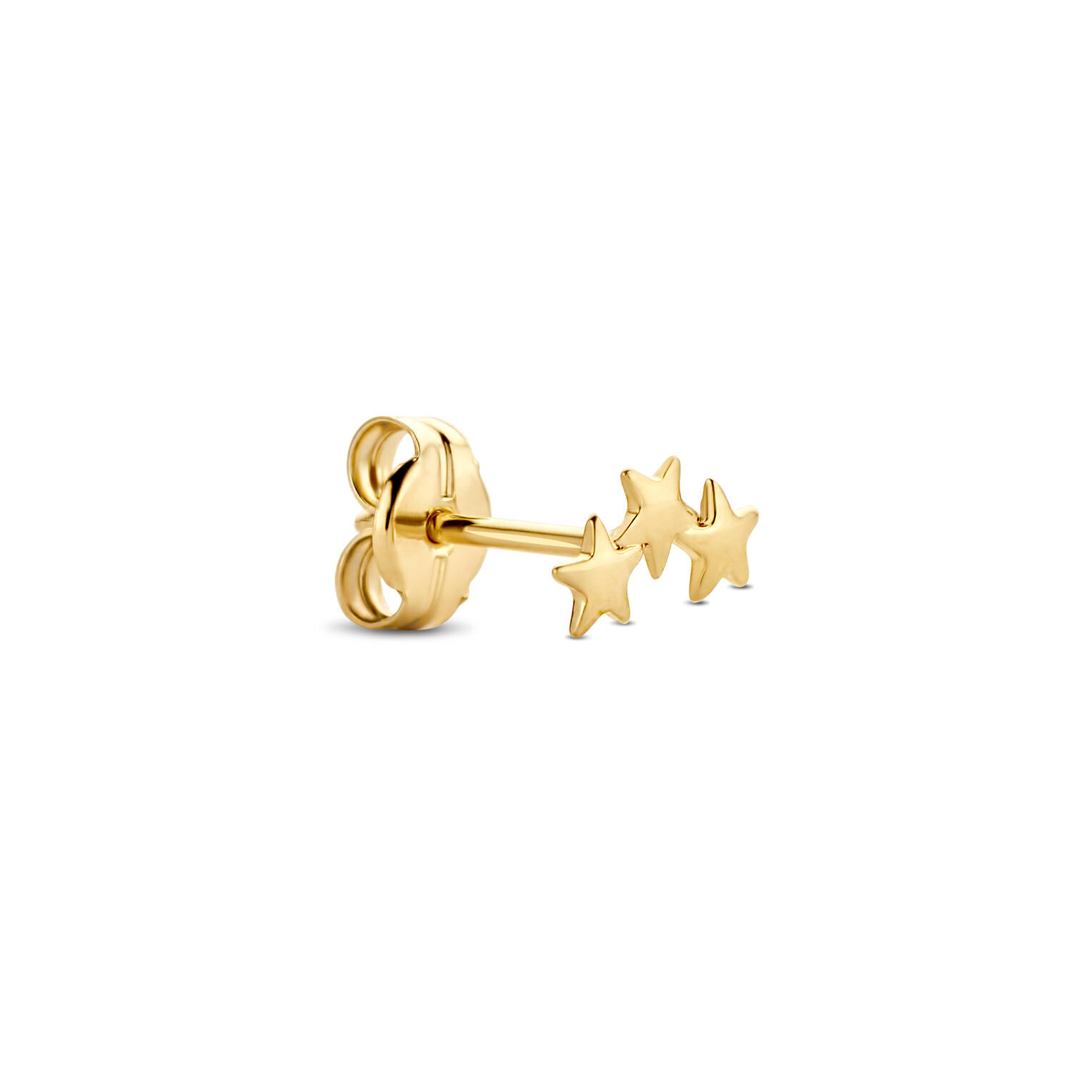 Triple Single Star Stud - 7mm - 585