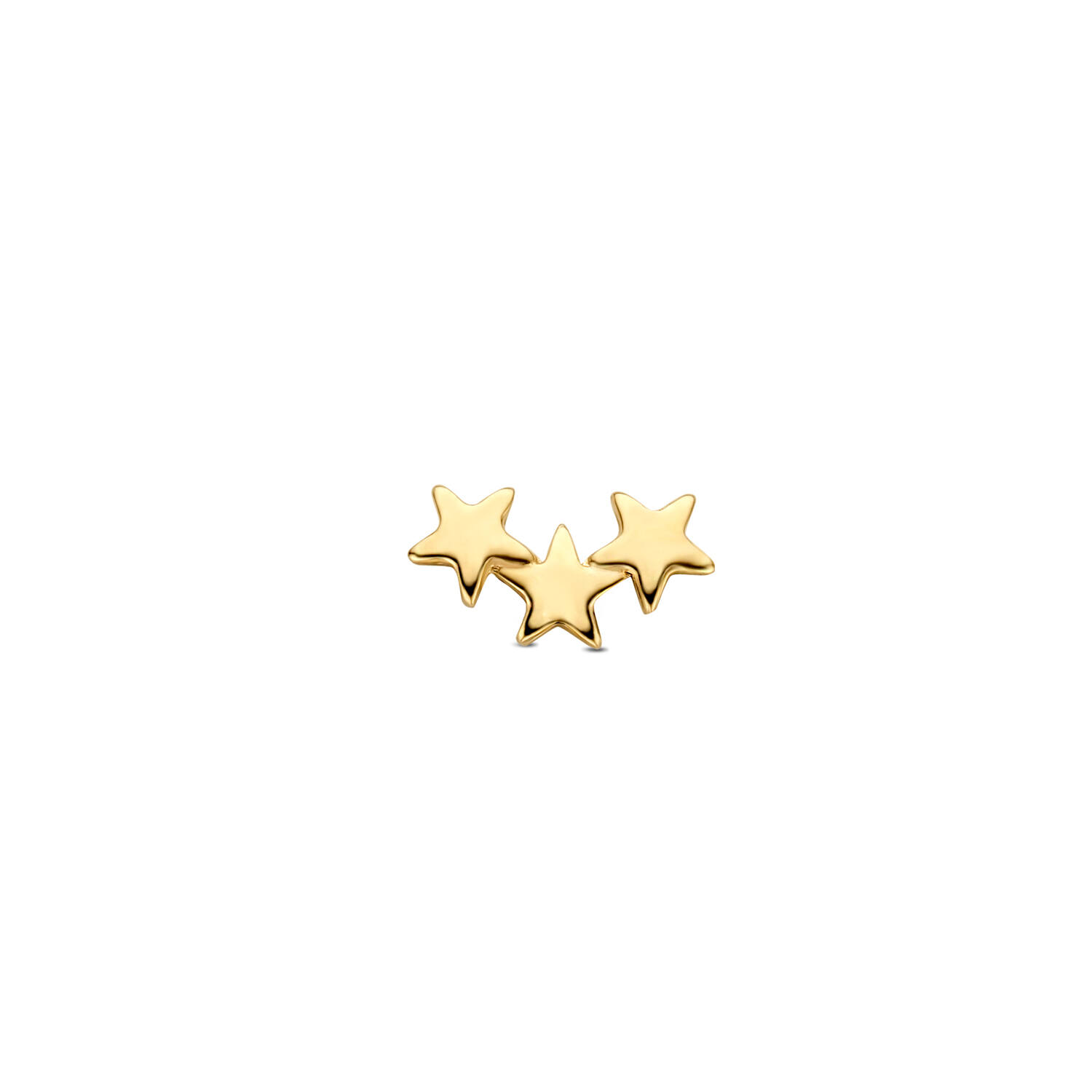 Triple Single Star Stud - 7mm - 585