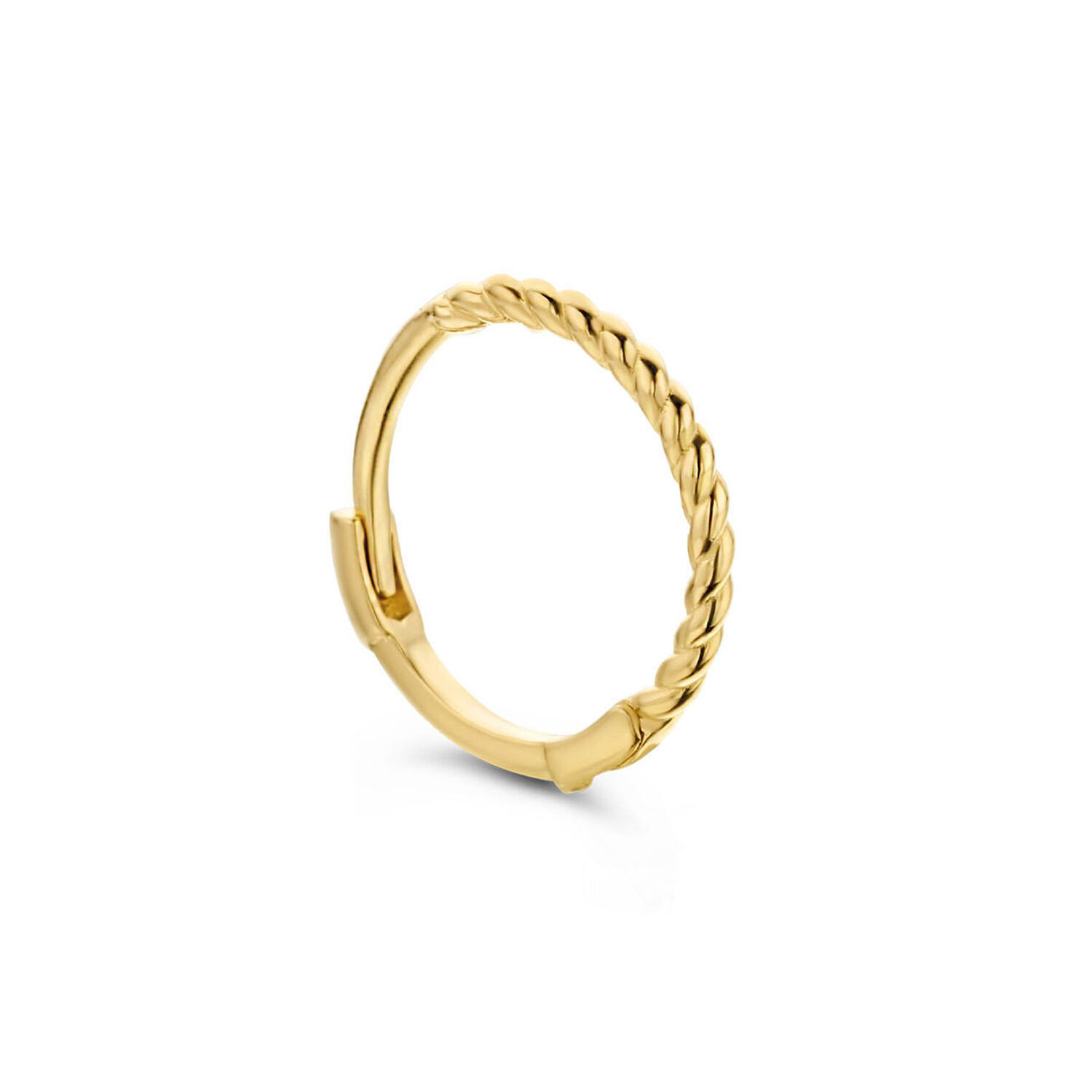 Twist Single Hoop - 8mm  - 585