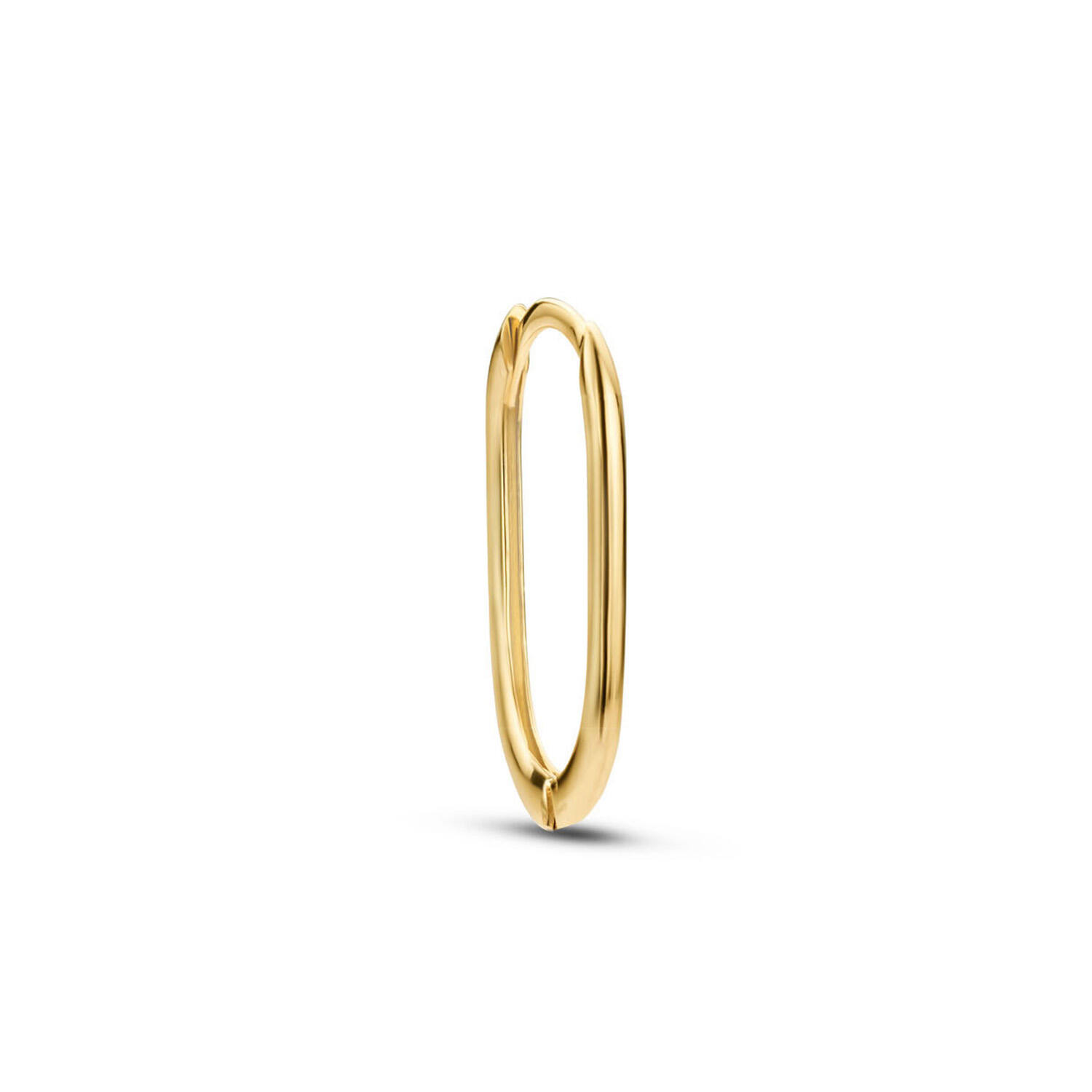Grand Place Oval Single Hoop  - 14mm - 585