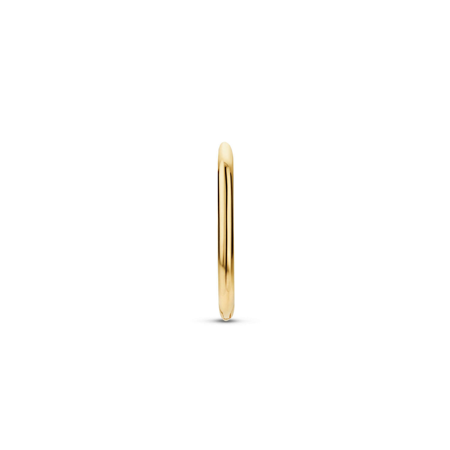 Grand Place Oval Single Hoop  - 14mm - 585
