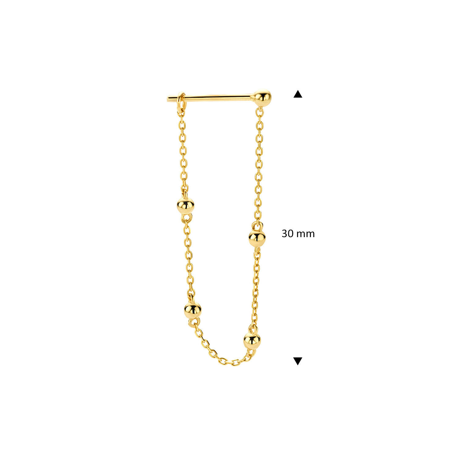 Bulles Bruxelles Single Earring - 30mm - 585