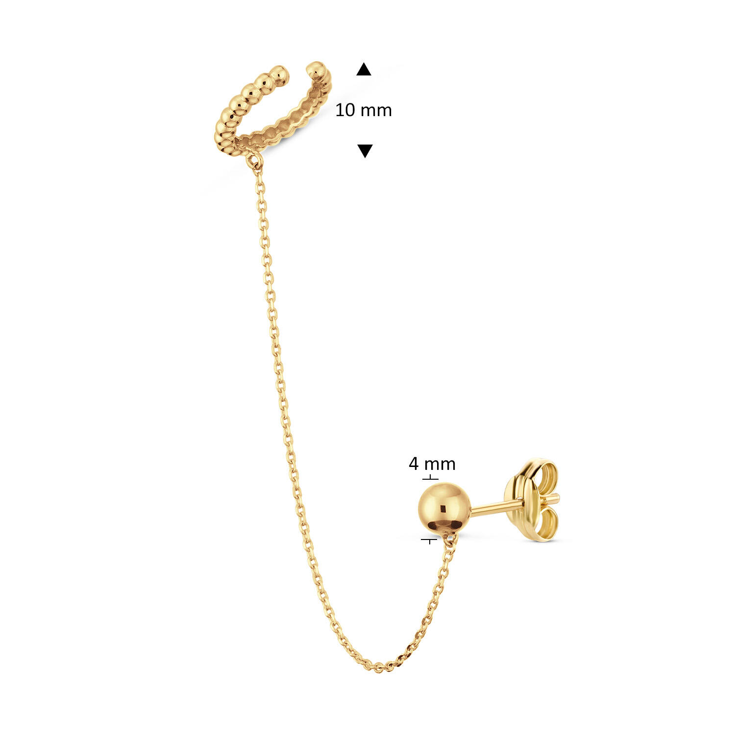 Single Cuff Stud - 90mm - 585