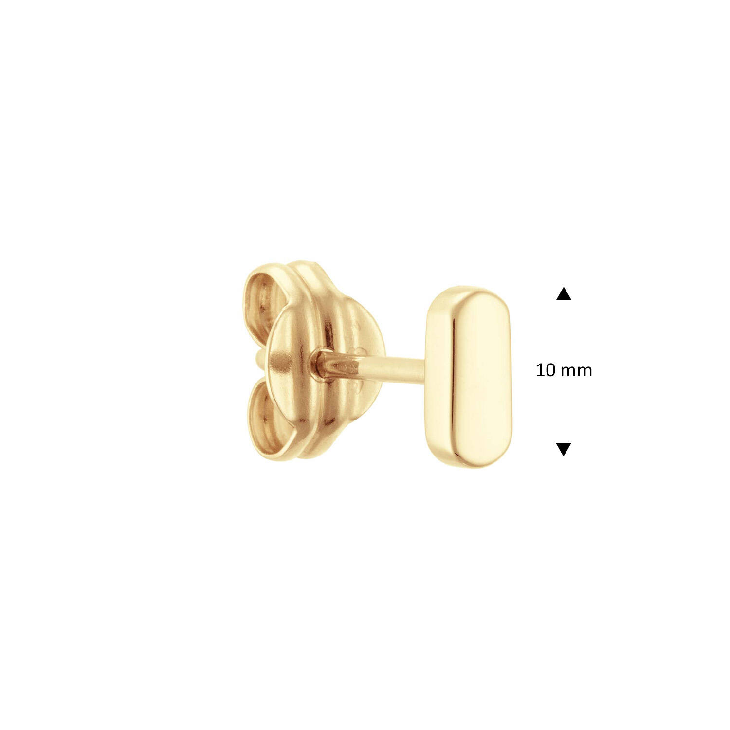 Vivaldi Single Stud - 5mm - 585