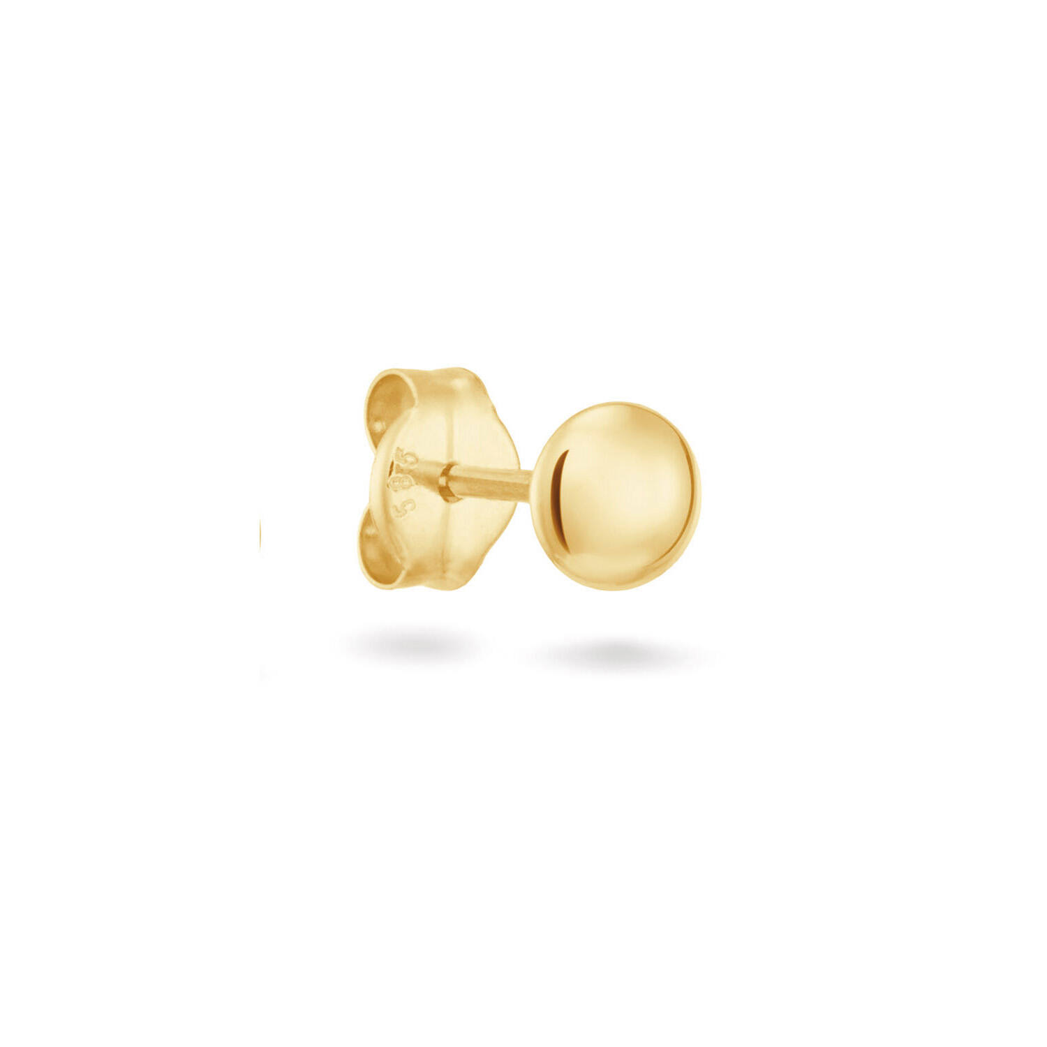 Jackie Holland Single Stud - 4mm - 585