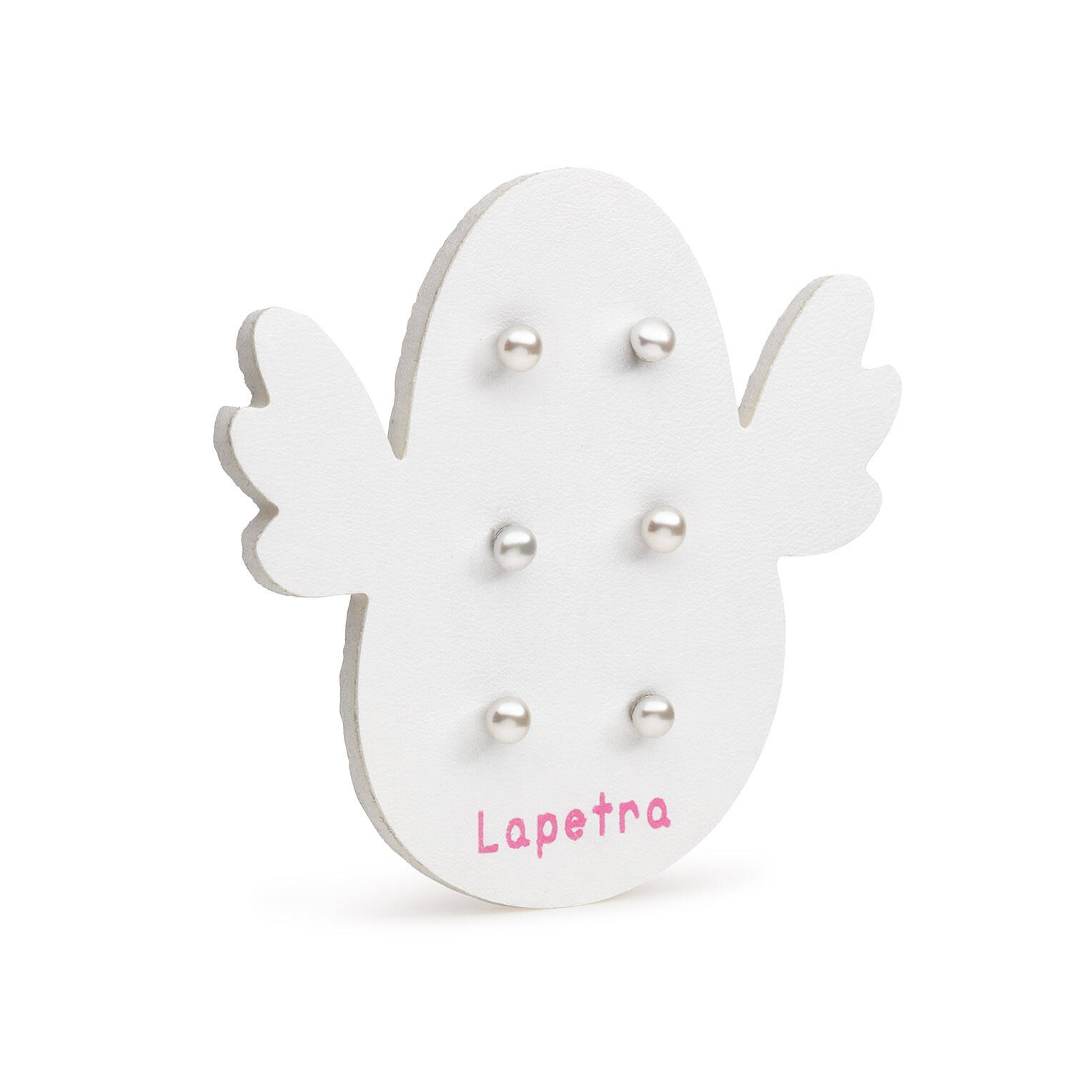 Schroefoorknopjes - Parel - 4mm 3st