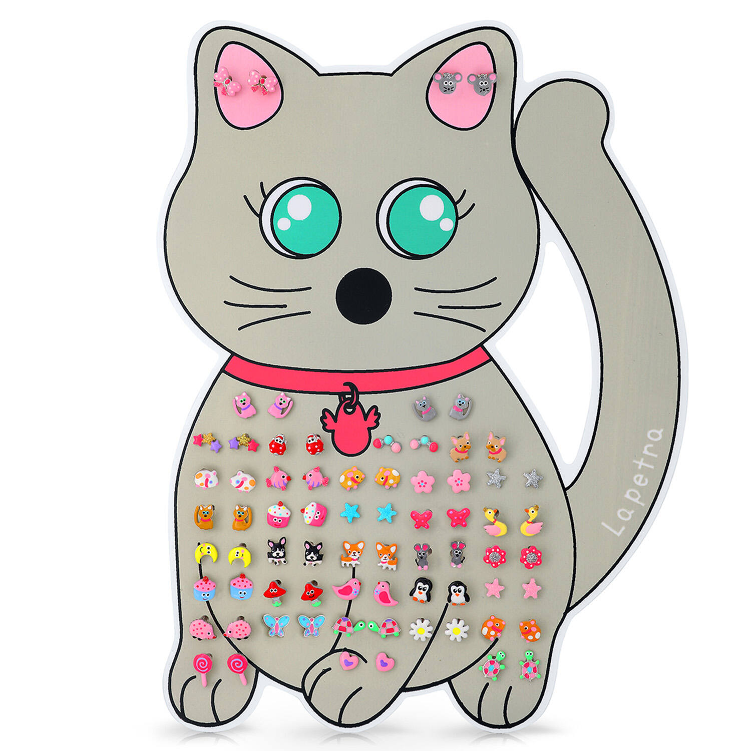 Oorknopjes Set - Poes - 36st
