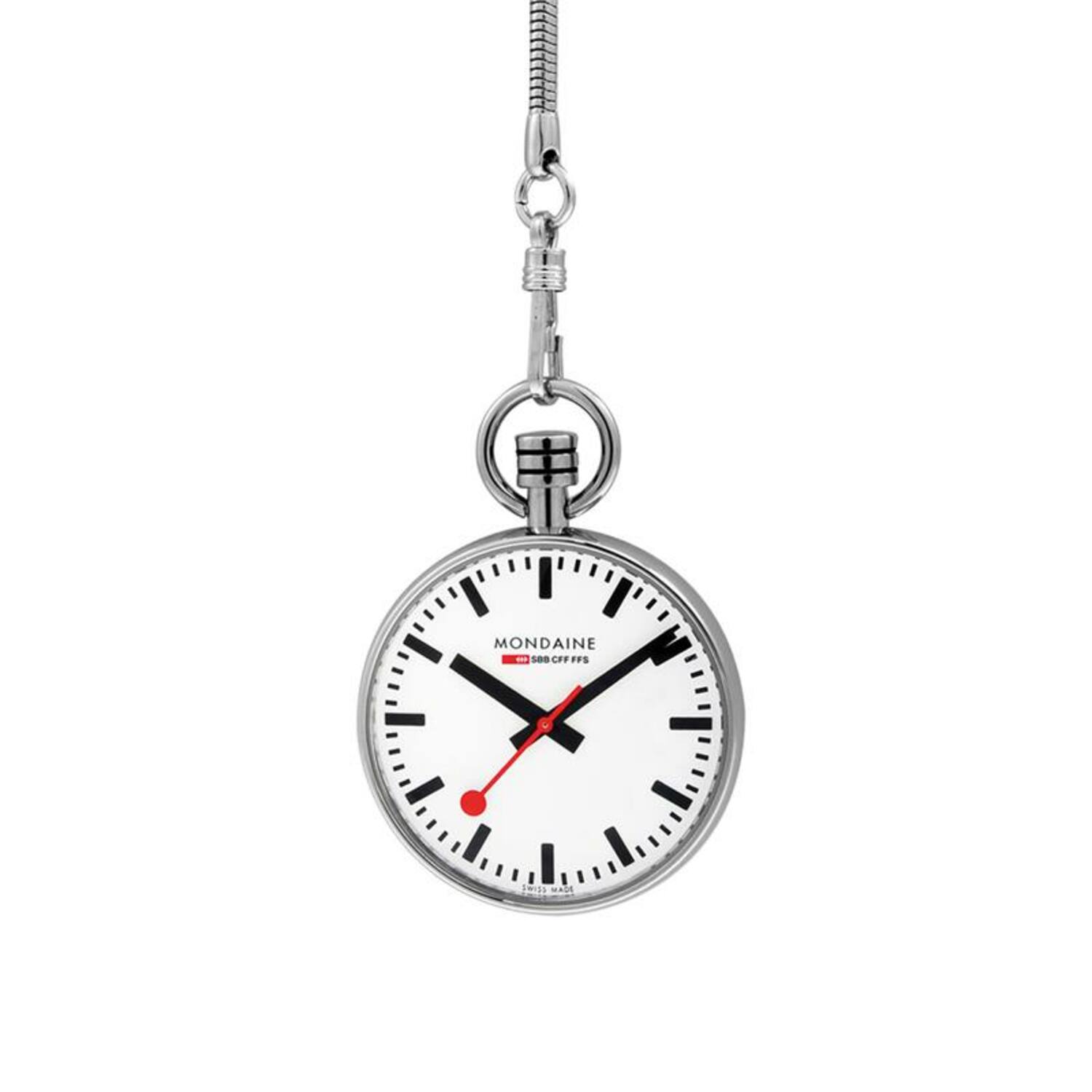 Zakhorloge - EVO - Ø43 - ZILVERKLEURIG