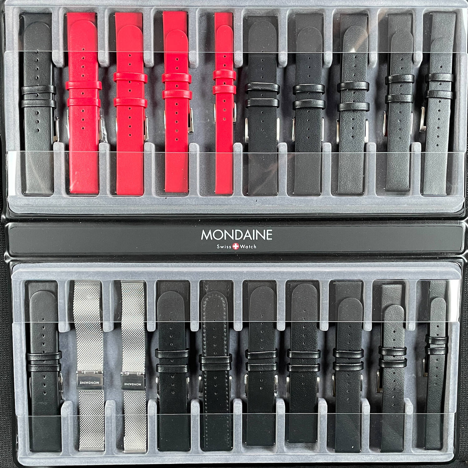 Mondaine bandenset 20 stuks + map
