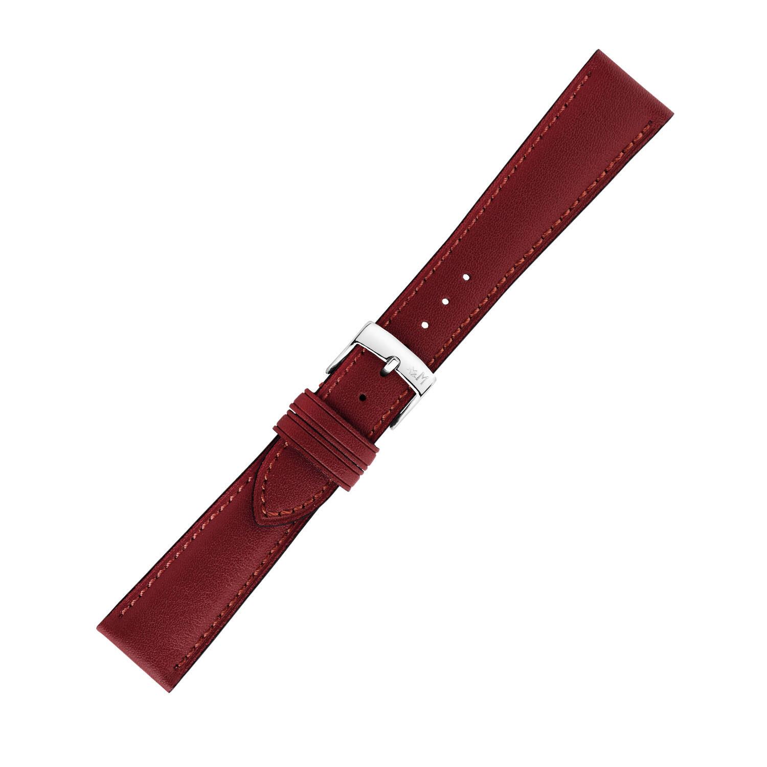 LEAF - Gecoated Leer - Bordeaux