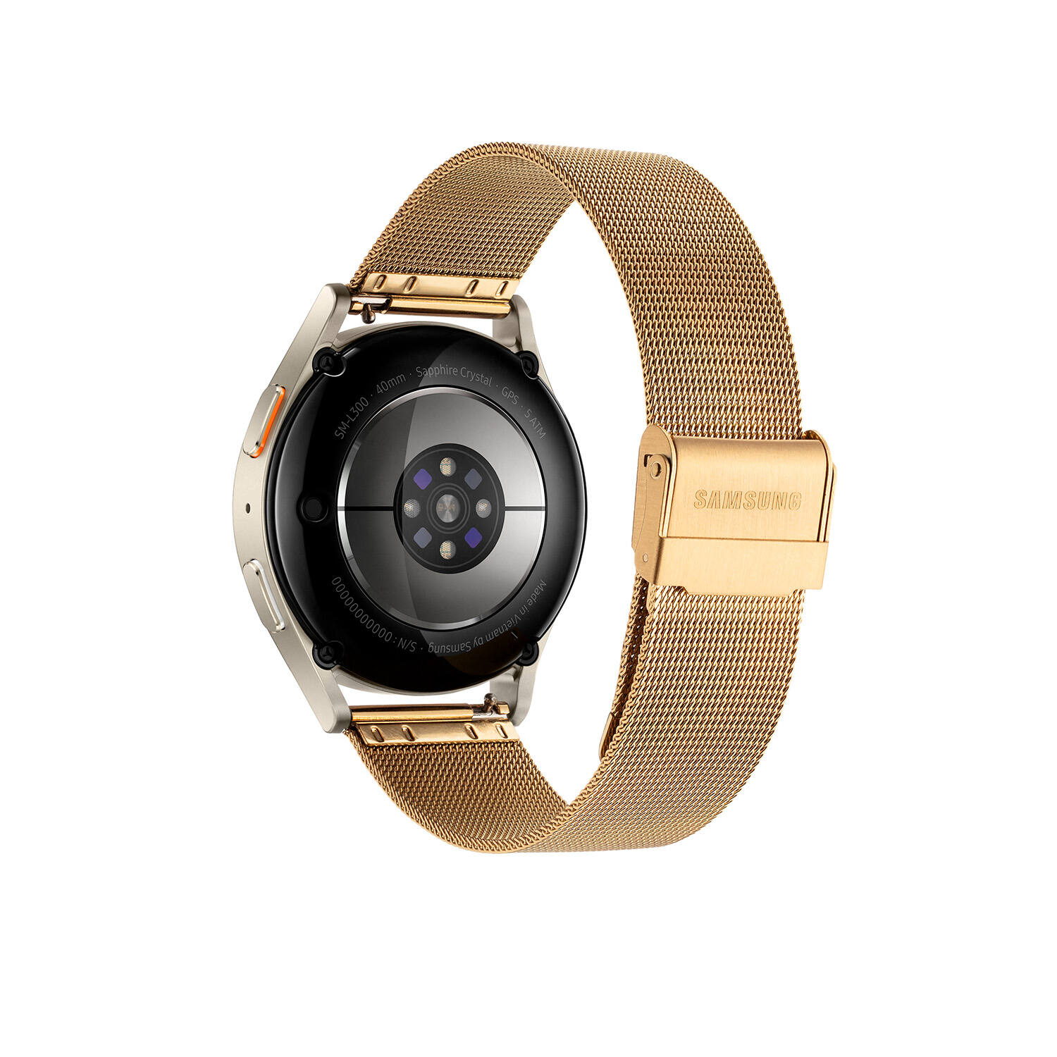  Galaxy Watch 7 - Ø40 - Crème - Goudkleurig