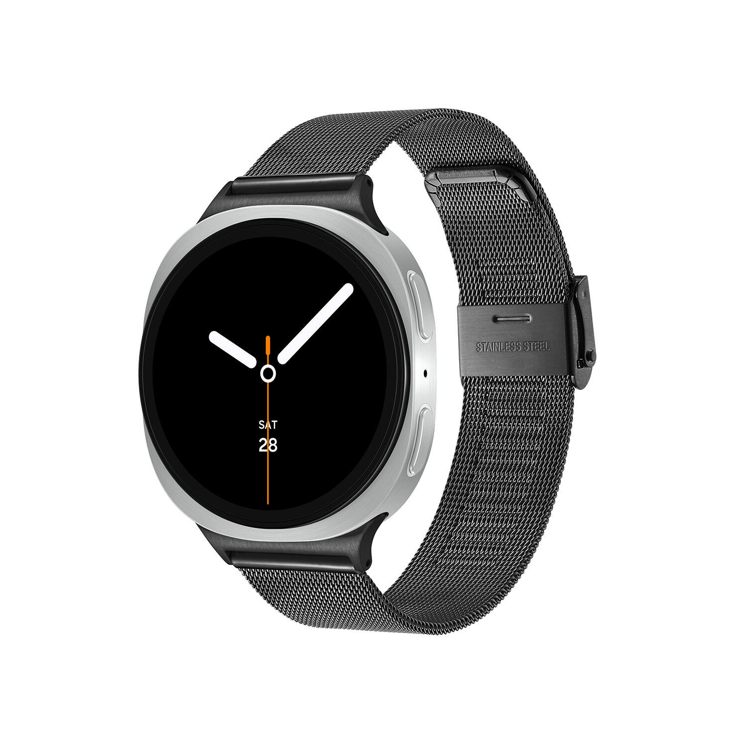  Galaxy Watch 8 - Ø40 - Zilverkleurig - Zwart