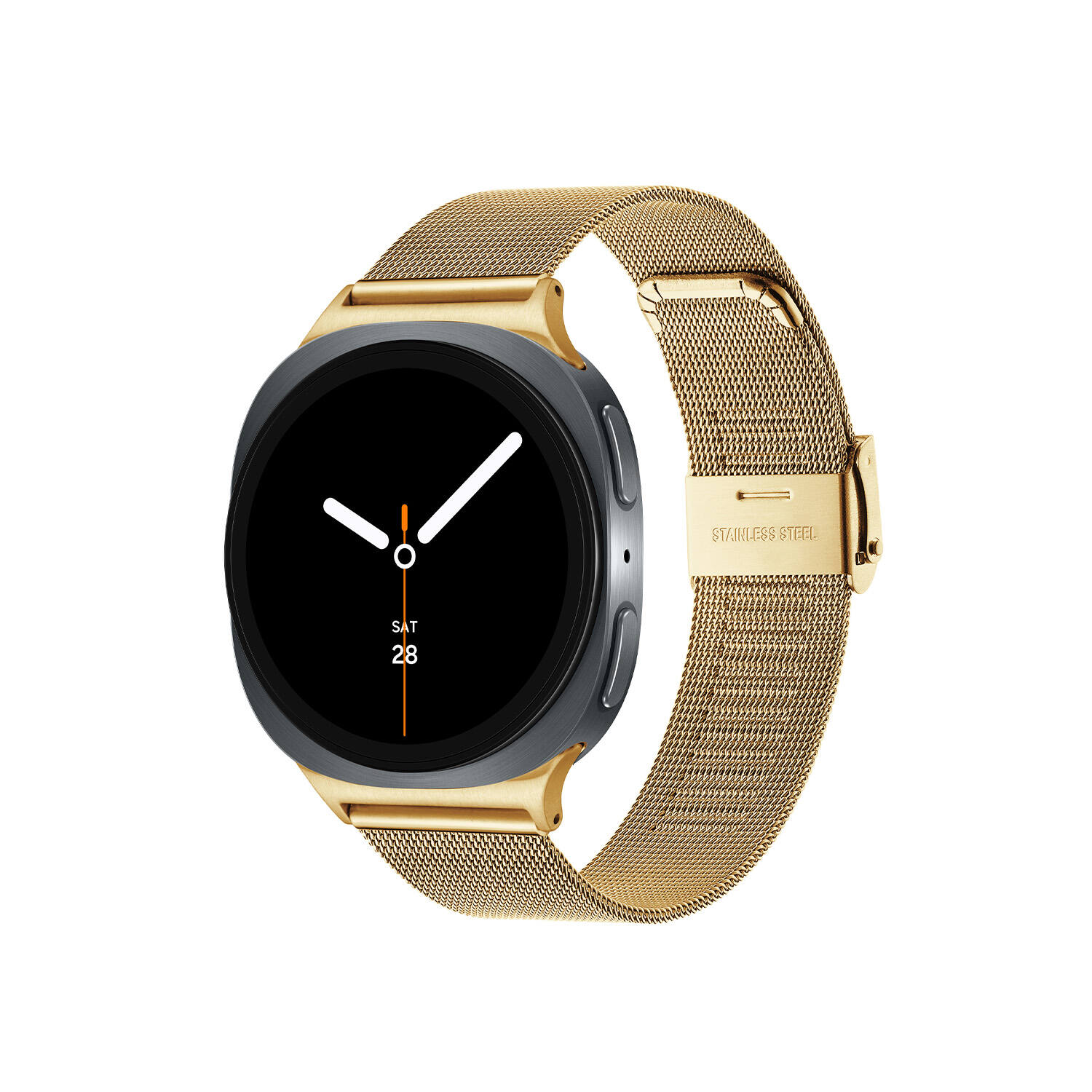  Galaxy Watch 8 - Ø44 - Grau - Goldfarbig