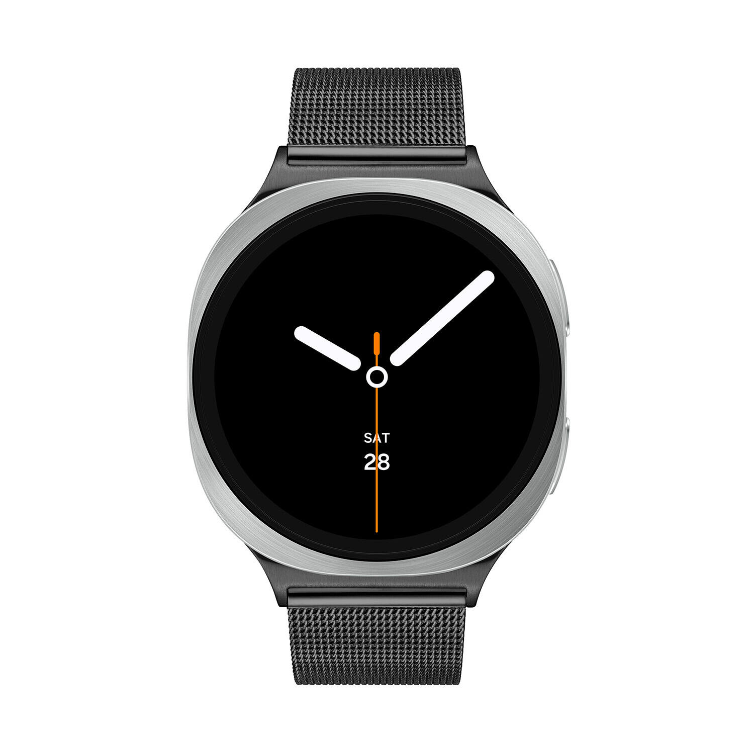  Galaxy Watch 8 LTE - Ø44 - Zilverkleurig - Zwart