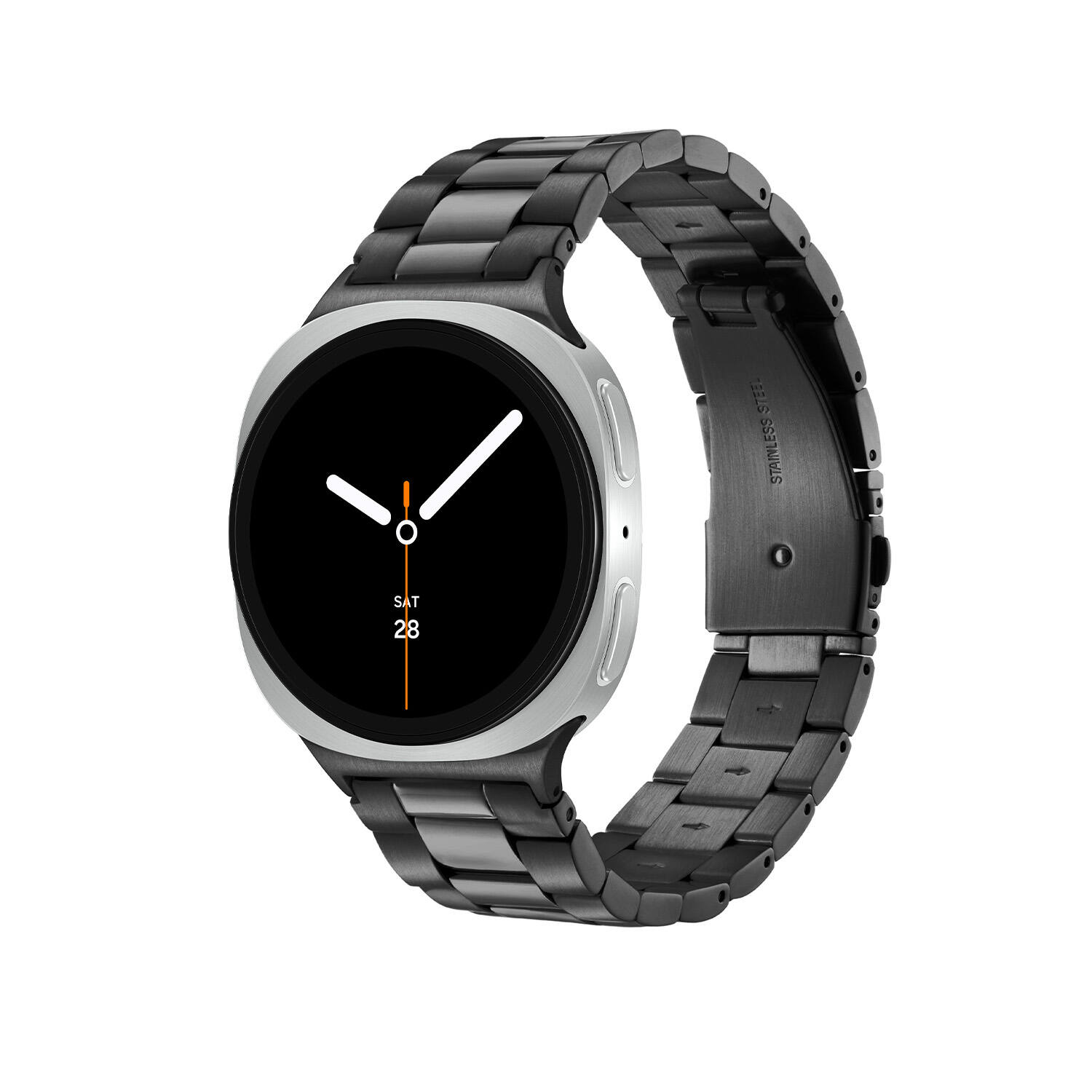  Galaxy Watch 8 - Ø44 - Silberfarbig - Schwarz