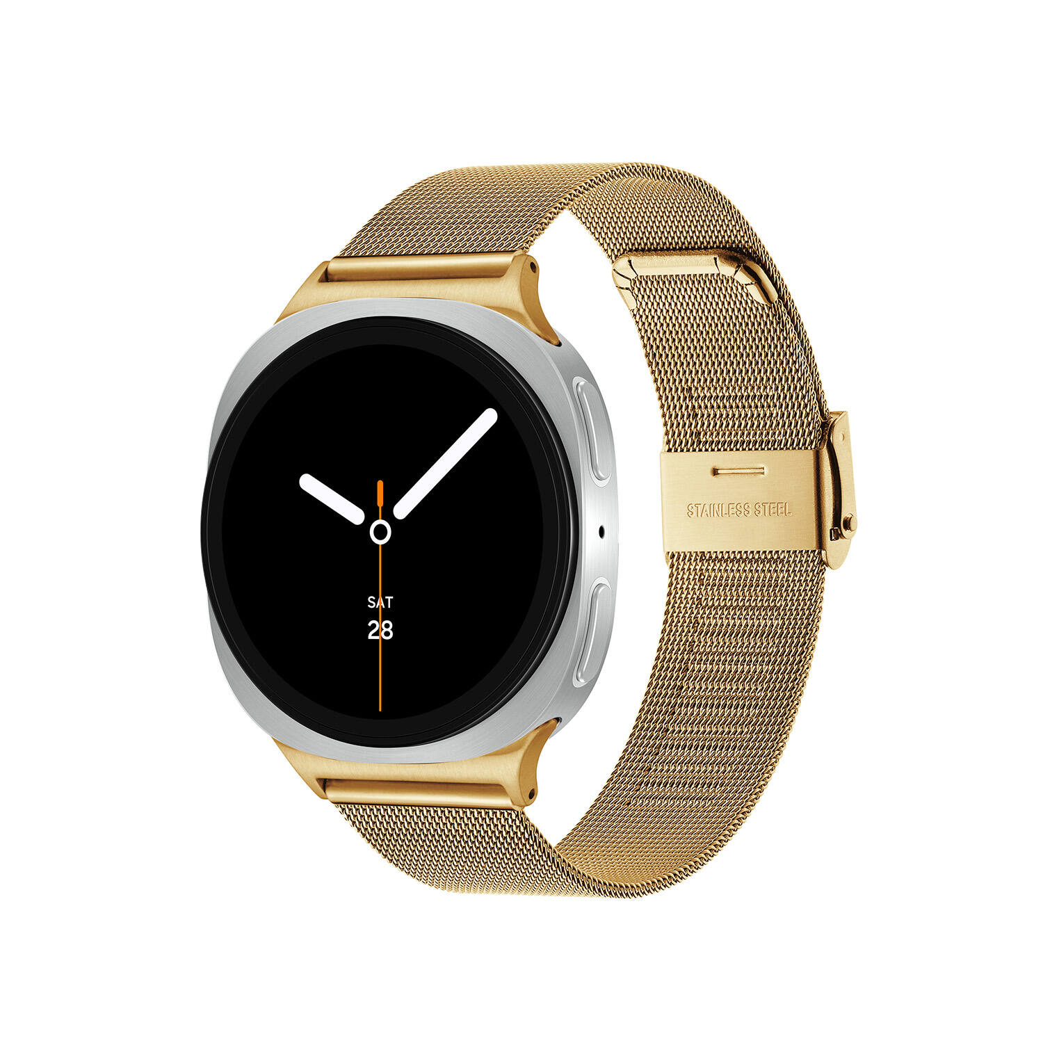  Galaxy Watch 8 LTE - Ø44 - Zilverkleurig - Goudkleurig