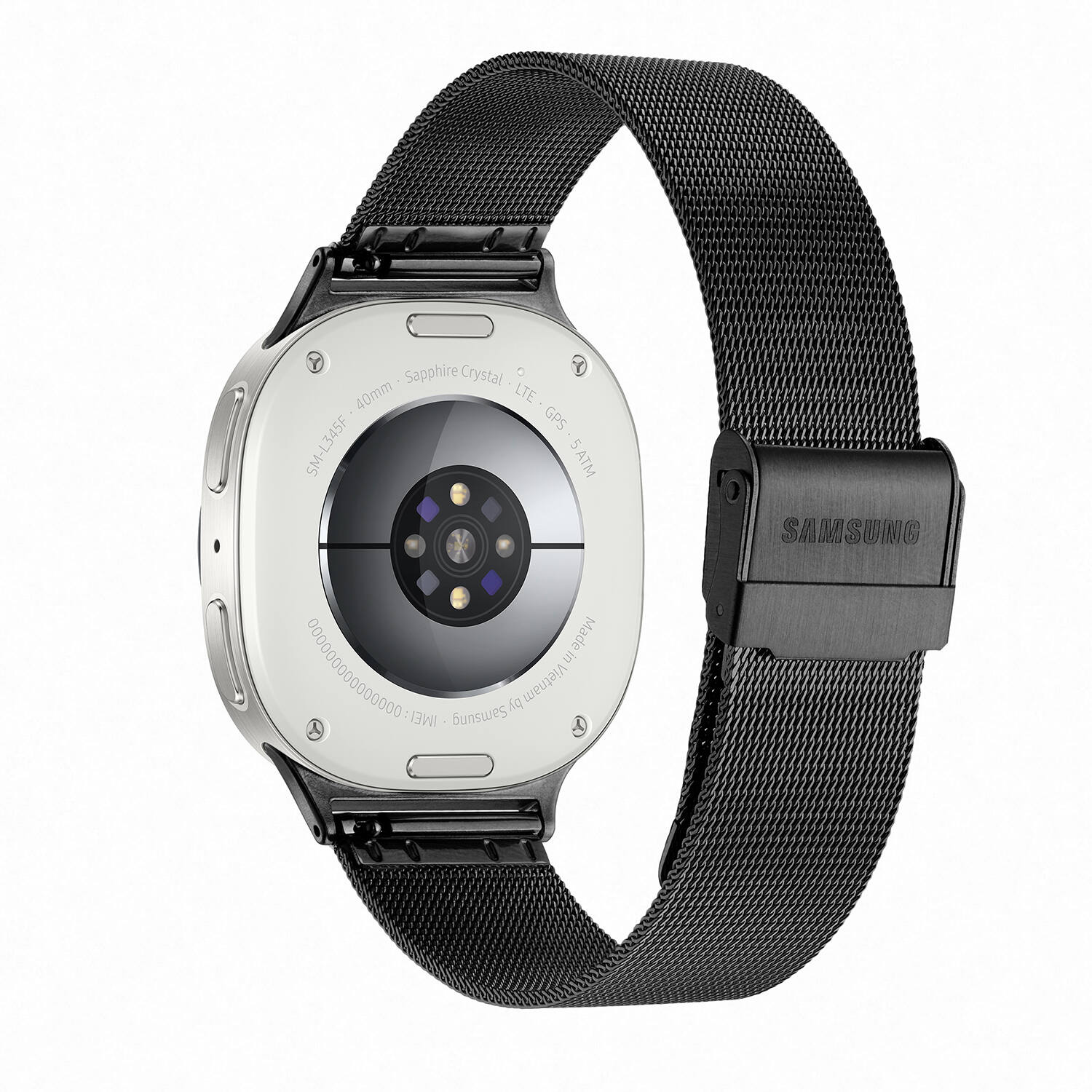  Galaxy Watch 9 LTE - Ø40 - Crème - Zwart