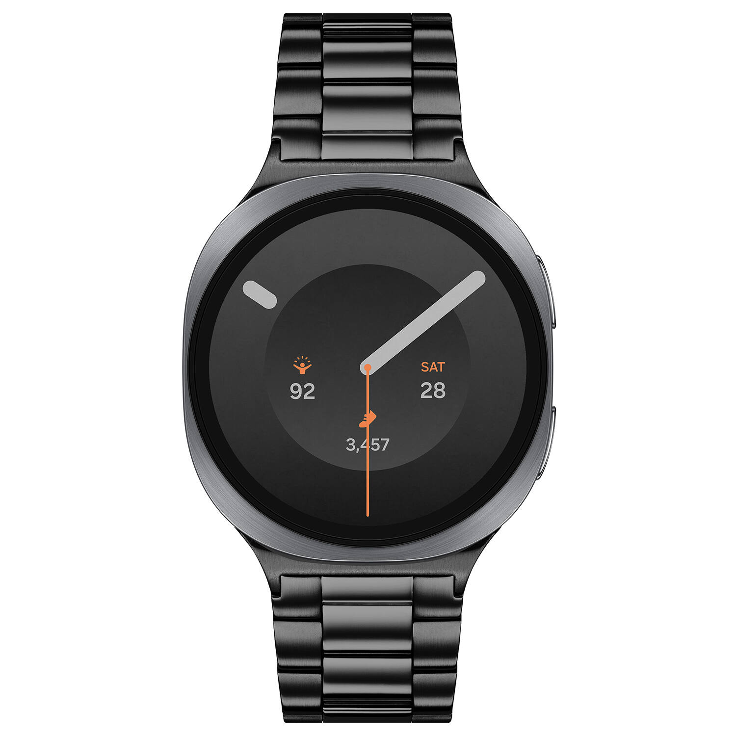  Galaxy Watch 9 - Ø44 - Silberfarbig - Schwarz