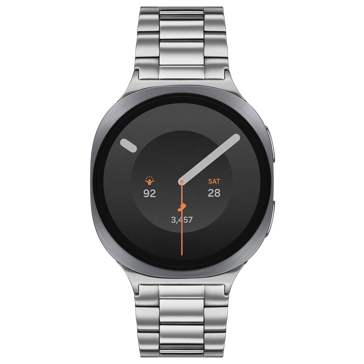  Galaxy Watch 9 LTE - Ø44 - Silberfarbig - Silberfarbig