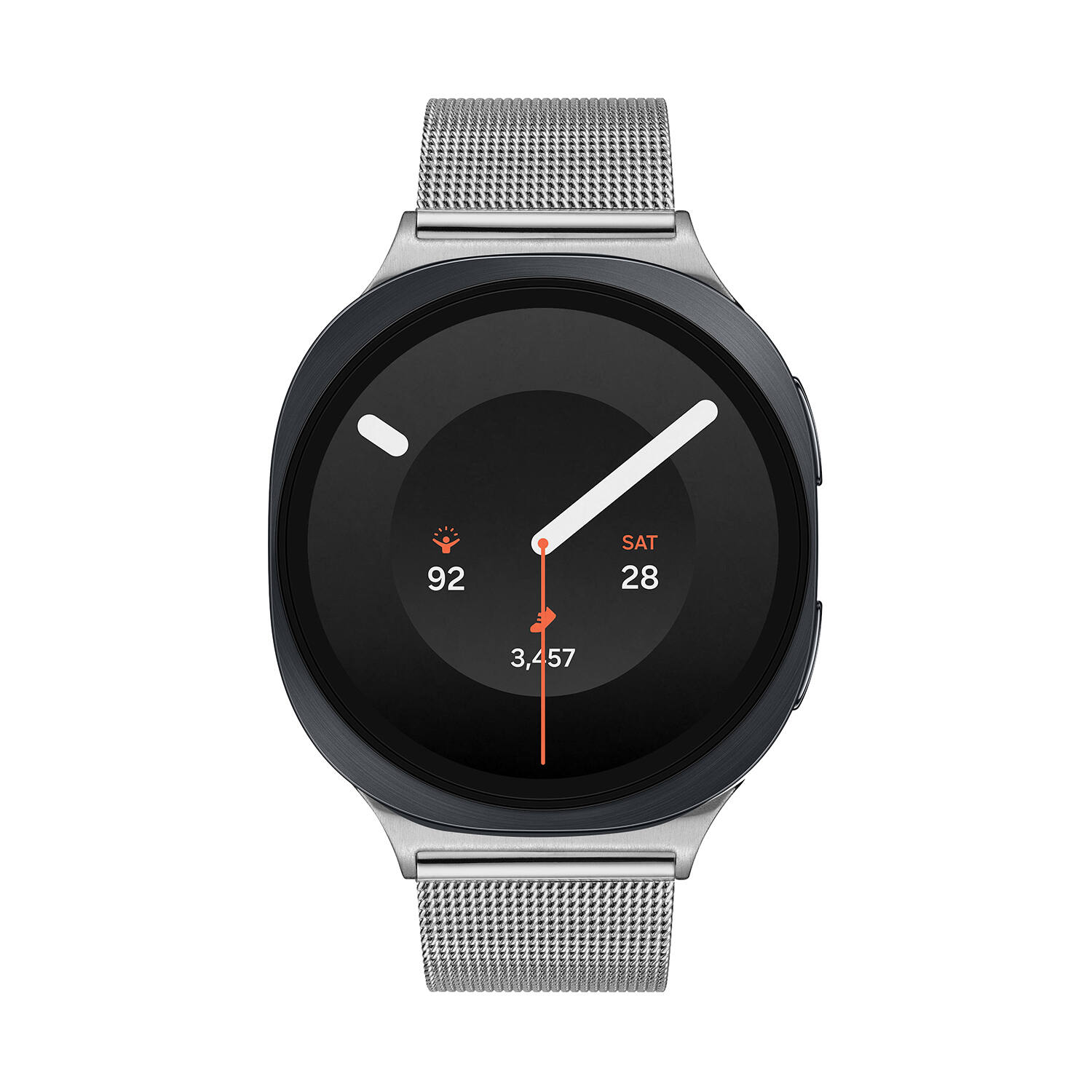  Galaxy Watch 9 LTE - Ø44 - Schwarz - Silberfarbig
