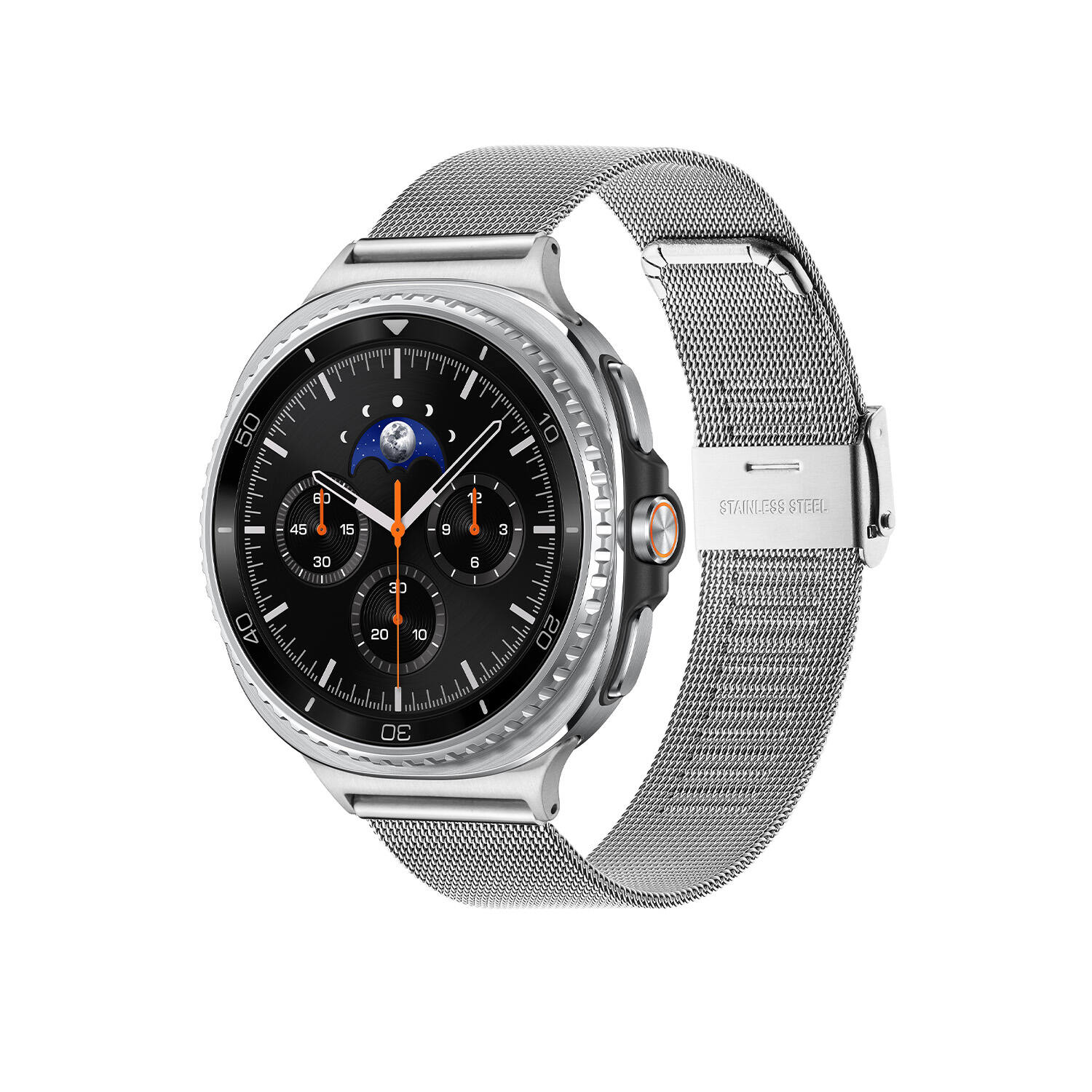 Galaxy Watch 8 Classic LTE - Ø46 - Schwarz - Silberfarbig