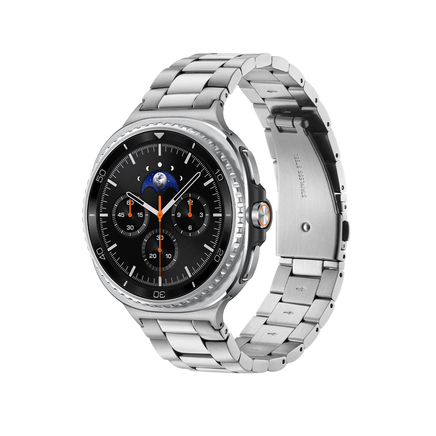  Galaxy Watch 8 Classic - Ø46 - Zwart - Zilverkleurig