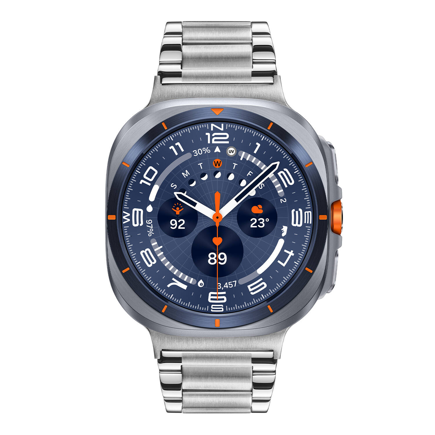  Galaxy Watch Ultra LTE - Ø47 - Blauw - Zilverkleurig