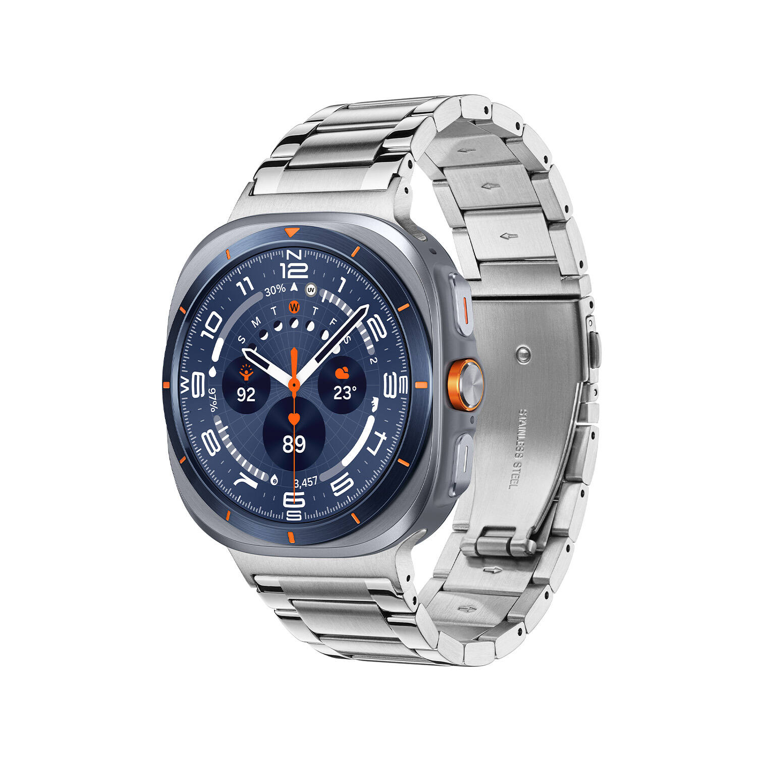  Galaxy Watch Ultra LTE - Ø47 - Blauw - Zilverkleurig