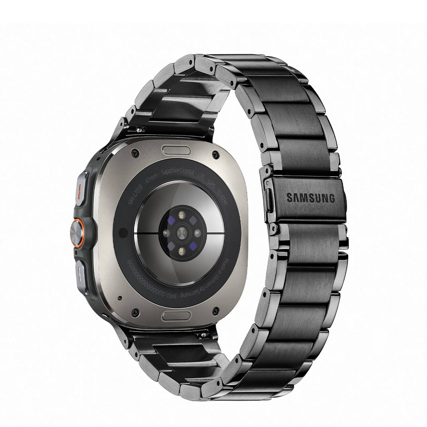  Galaxy Watch Ultra LTE - Ø47 - Zilverkleurig - Zwart