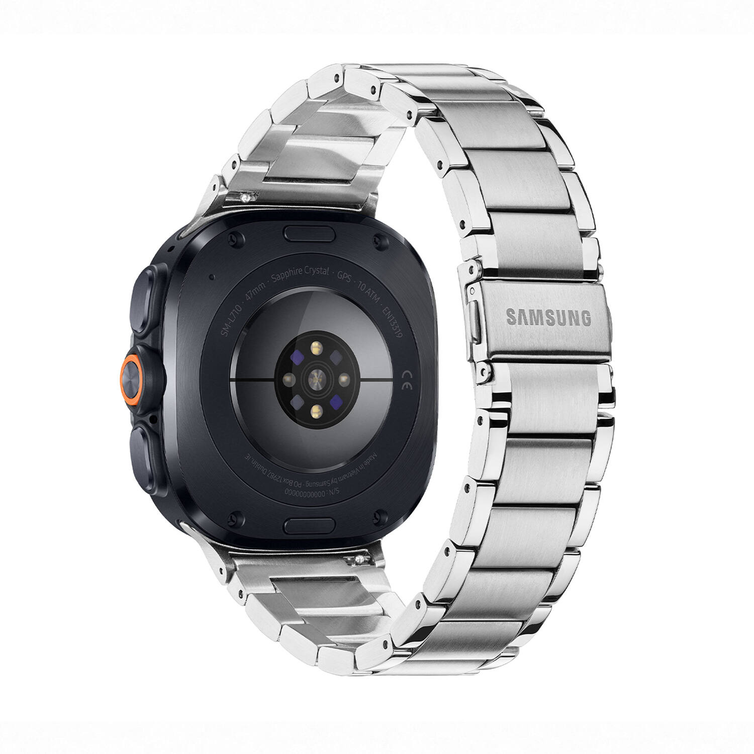  Galaxy Watch Ultra2 - Ø47 - Zwart - Zilverkleurig