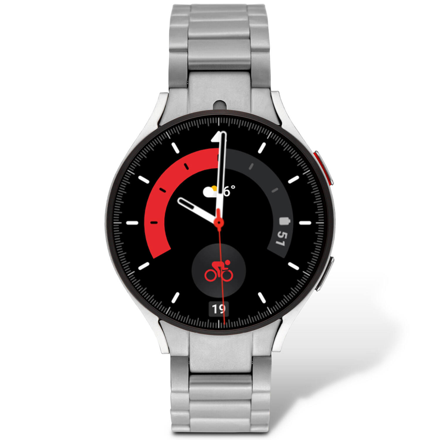  Galaxy Watch 5 - Ø44 - Zilverkleurig - Zilverkleurig