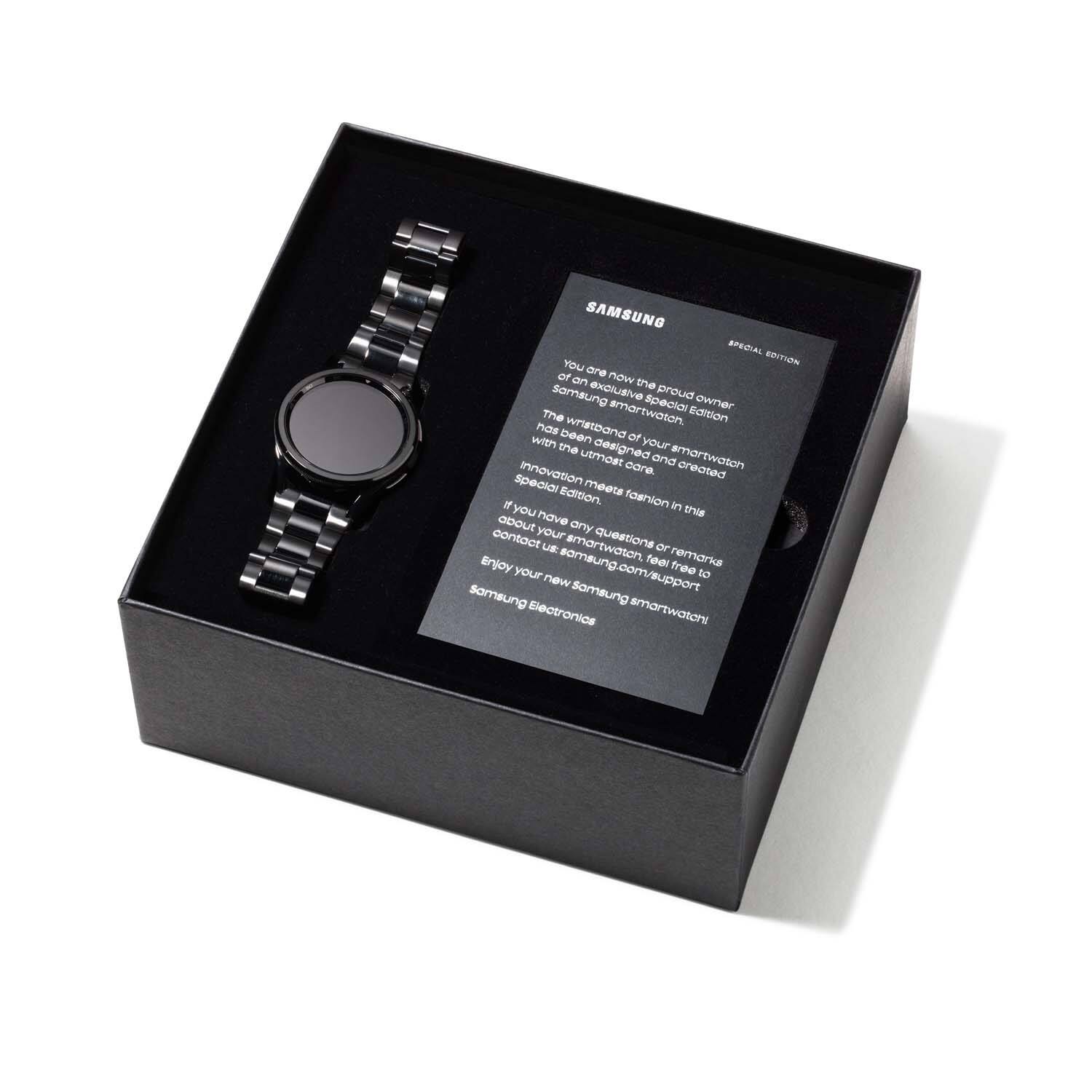 Galaxy Watch 6 Classic - Ø43 - Schwarz - Schwarz