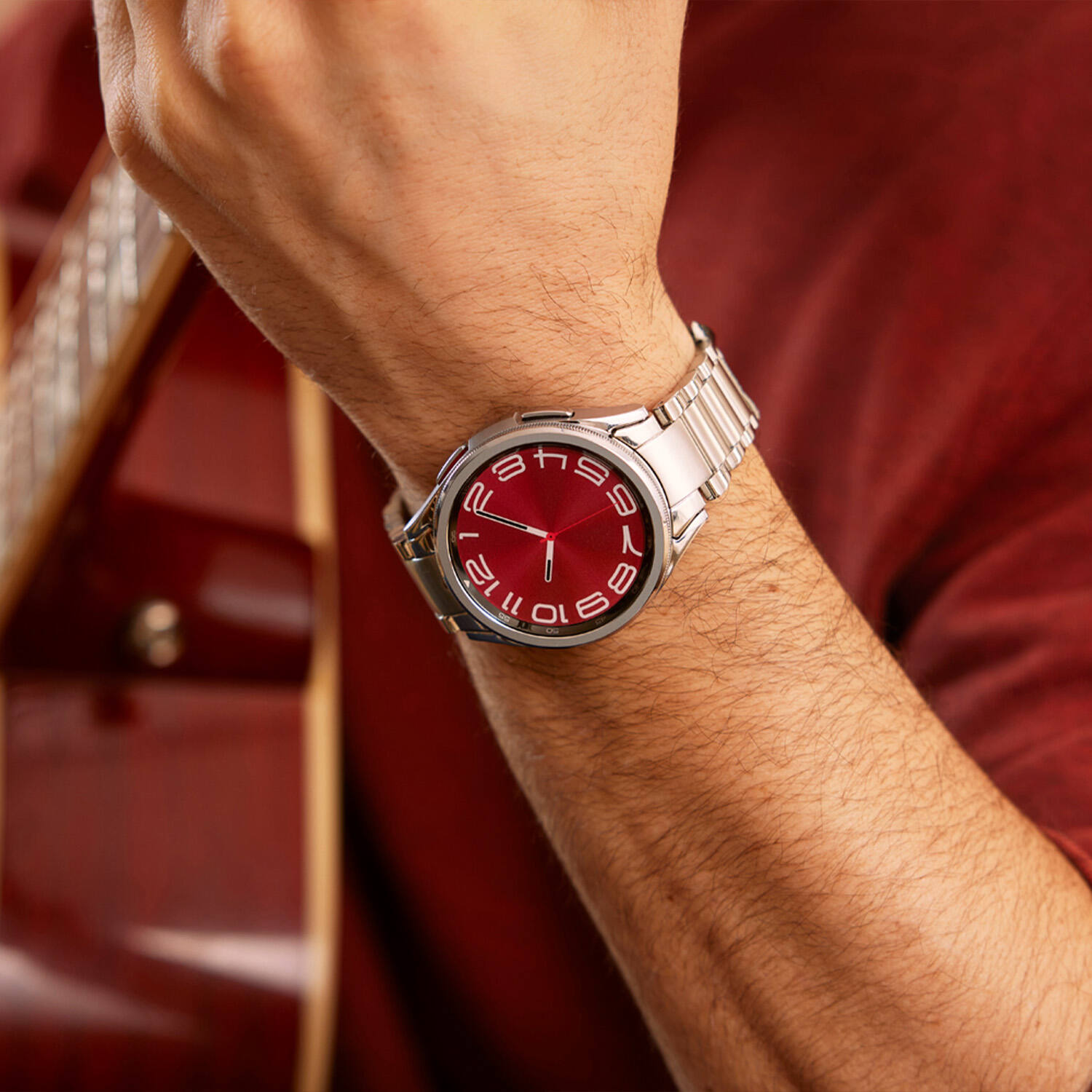  Galaxy Watch 6 Classic - Ø43 - Zilverkleurig - Zilverkleurig