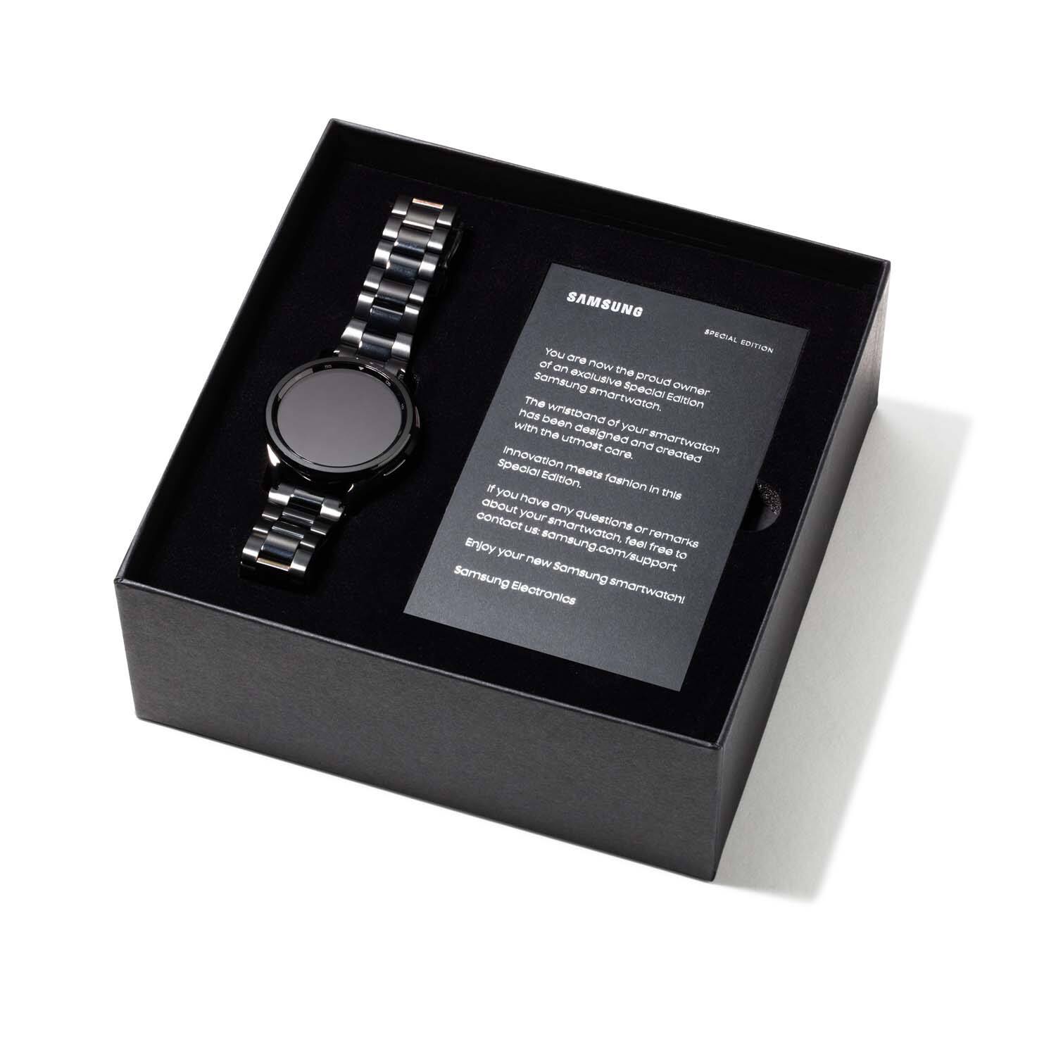  Galaxy Watch 6 Classic - Ø47 - Schwarz - Schwarz