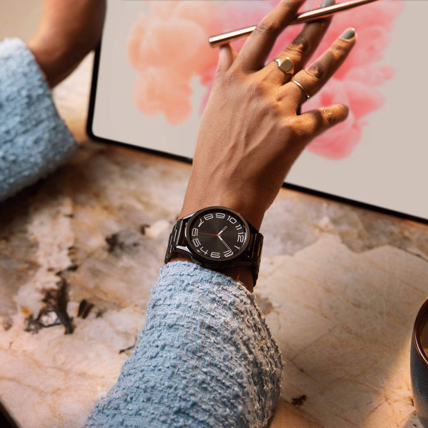  Galaxy Watch 6 Classic - Ø47 - Noir - Noir