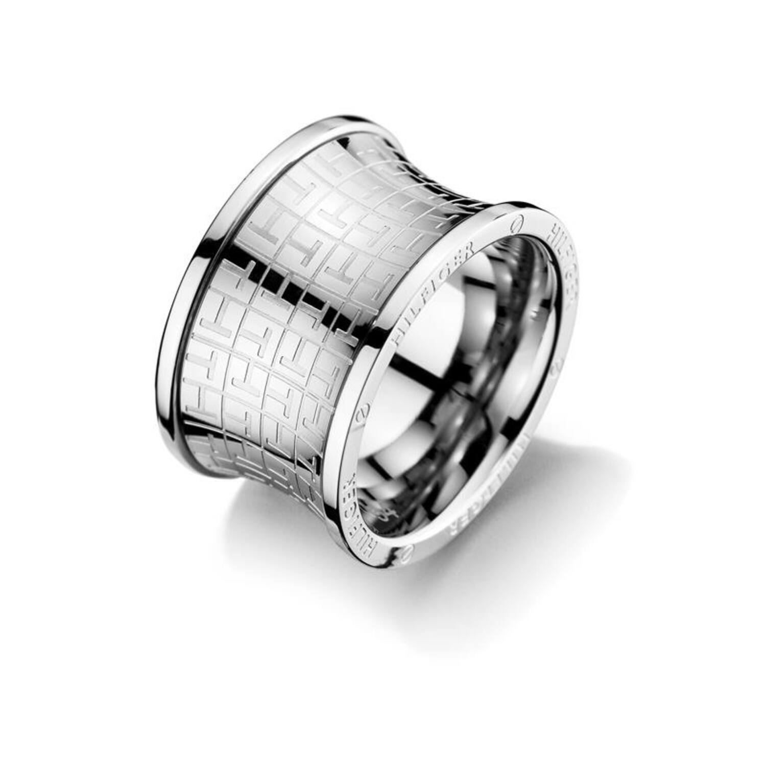 Ringe ohne Stein - Stahl - 17mm 