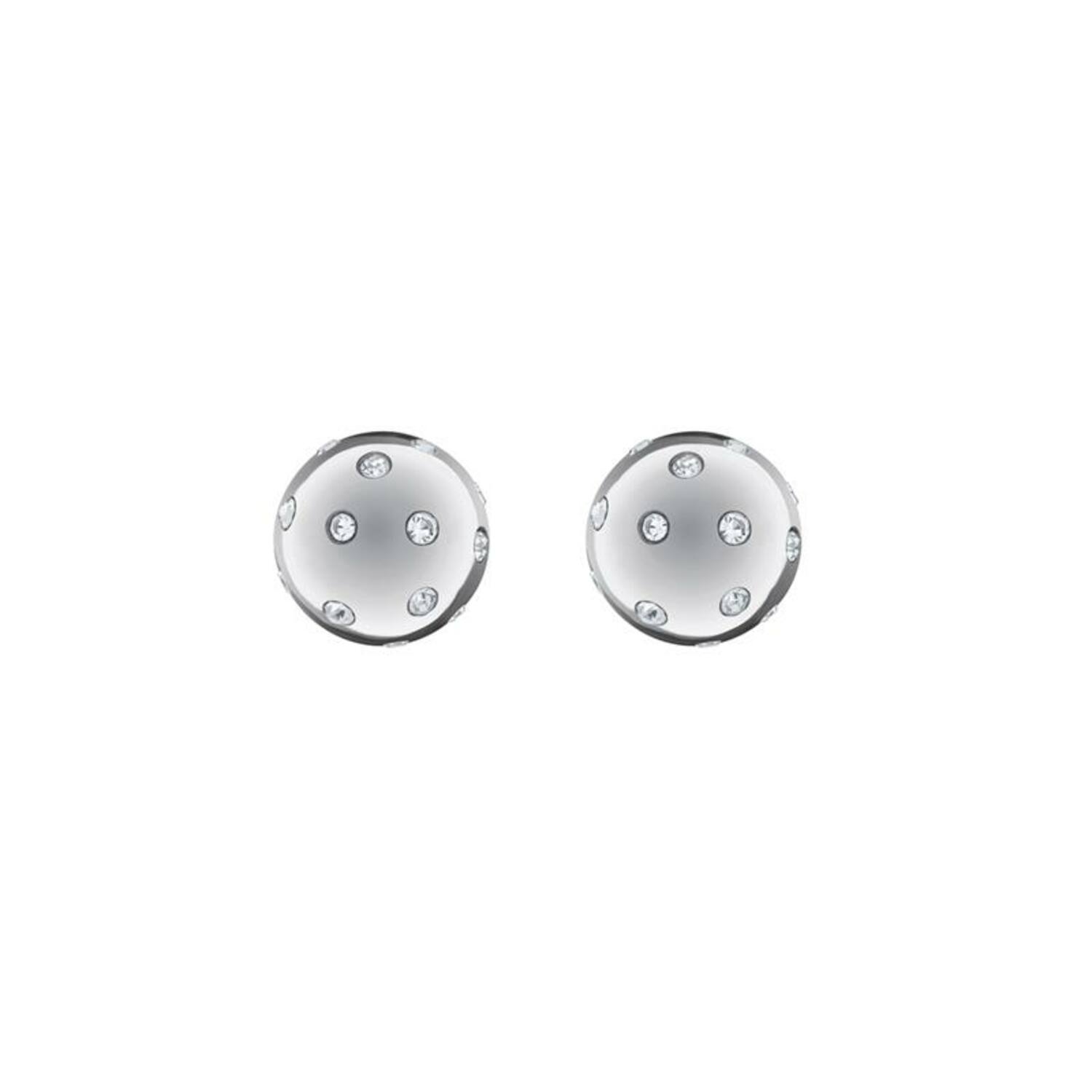  Boucles d'oreilles à puces - Acier - 1cm