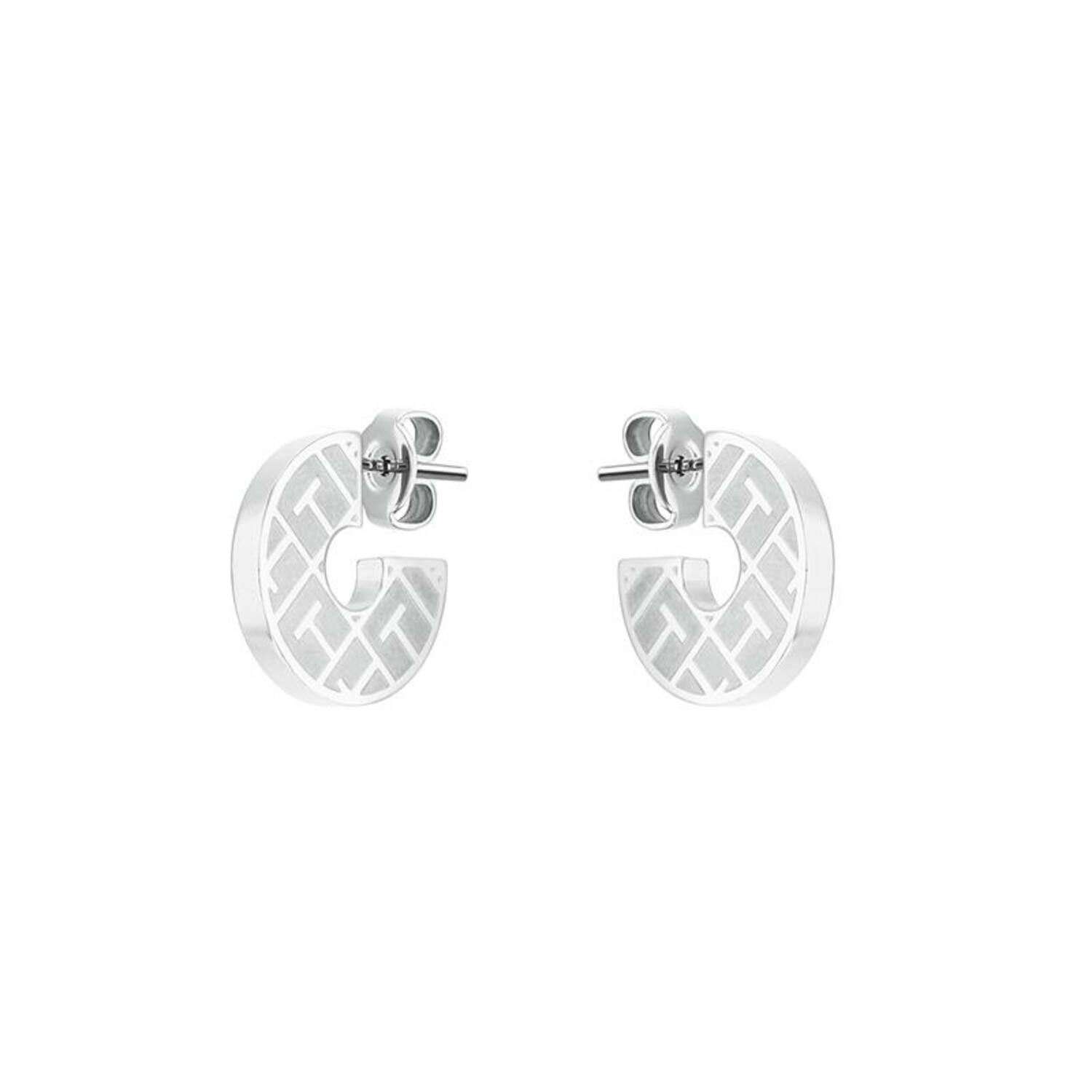  Boucles d'oreilles pendantes - Acier - 1cm