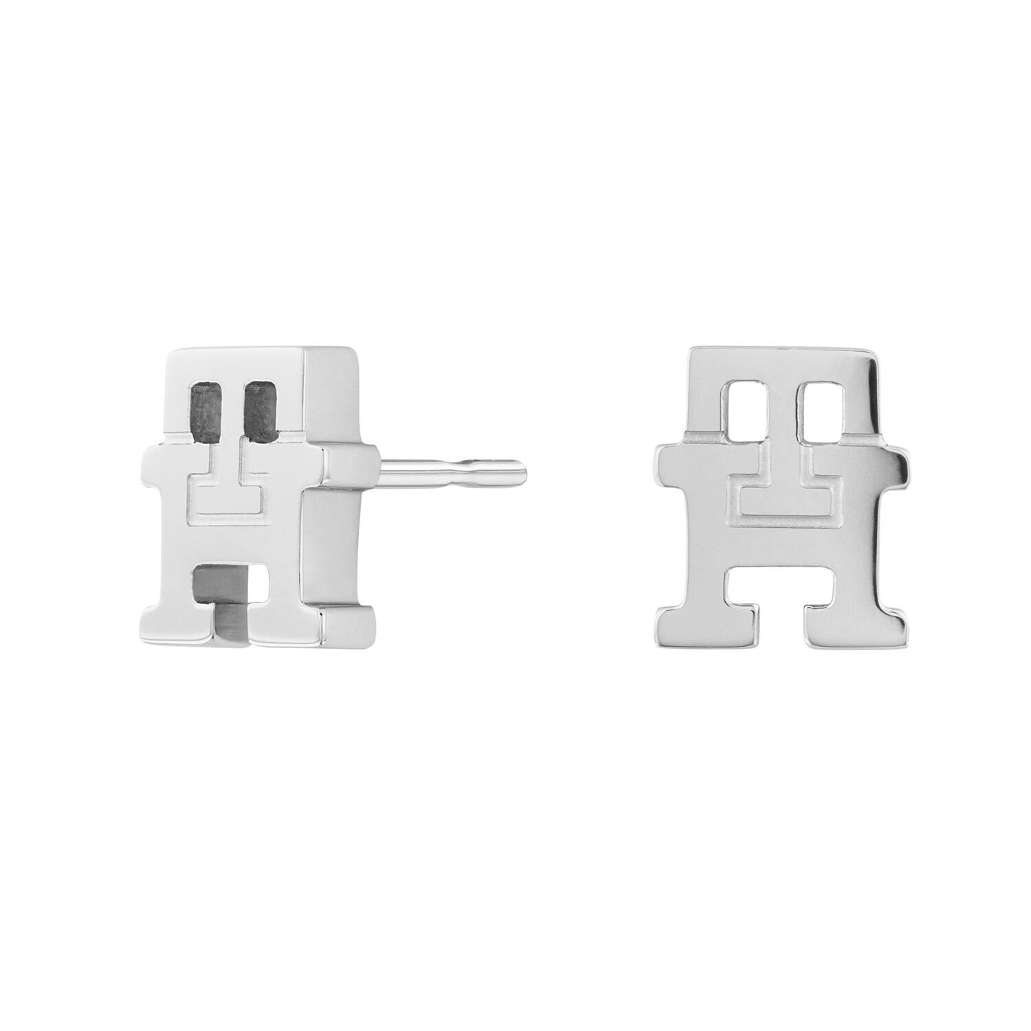  Ear studs - Steel - 1cm